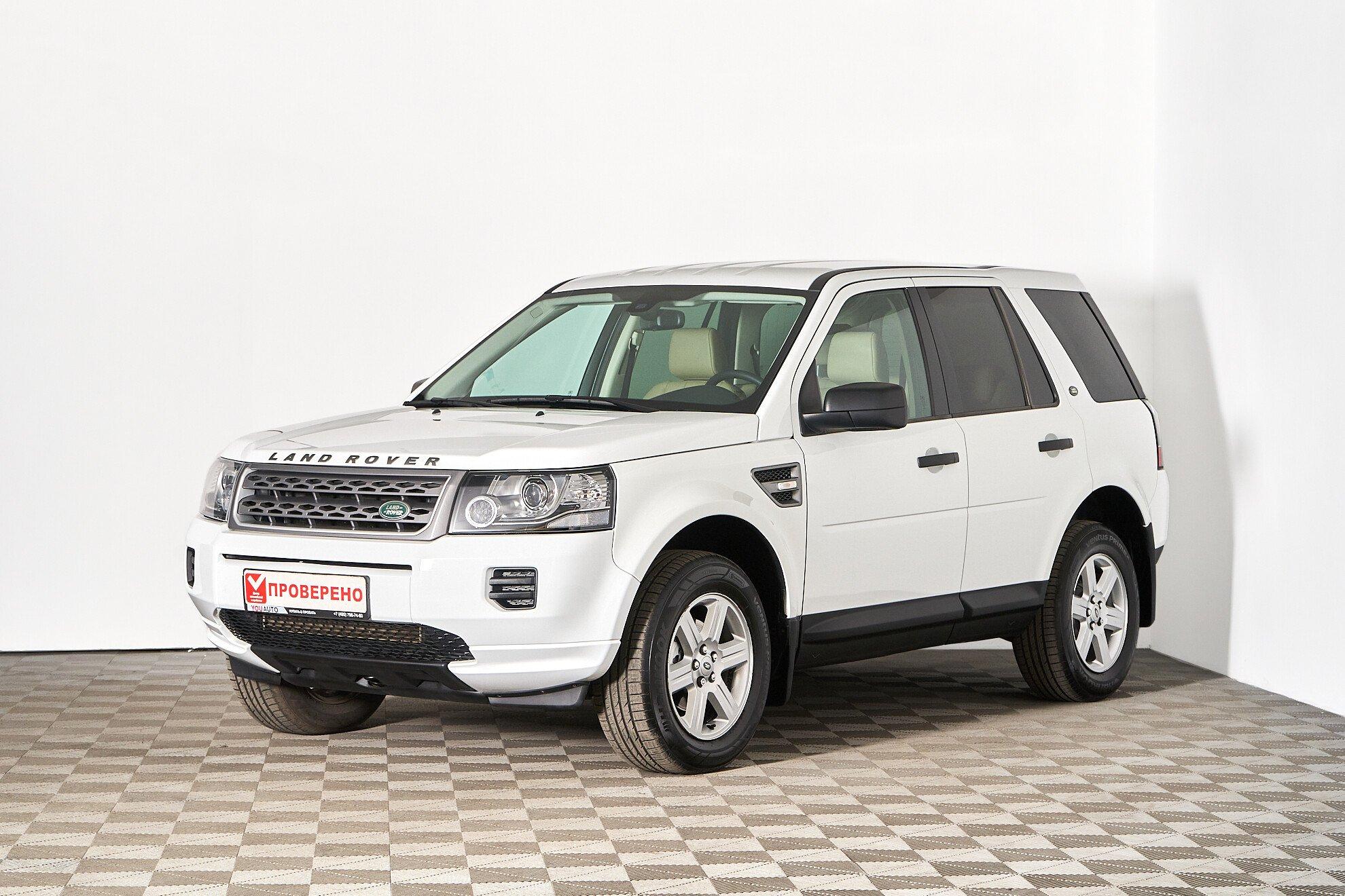Land Rover Freelander 2013, белый