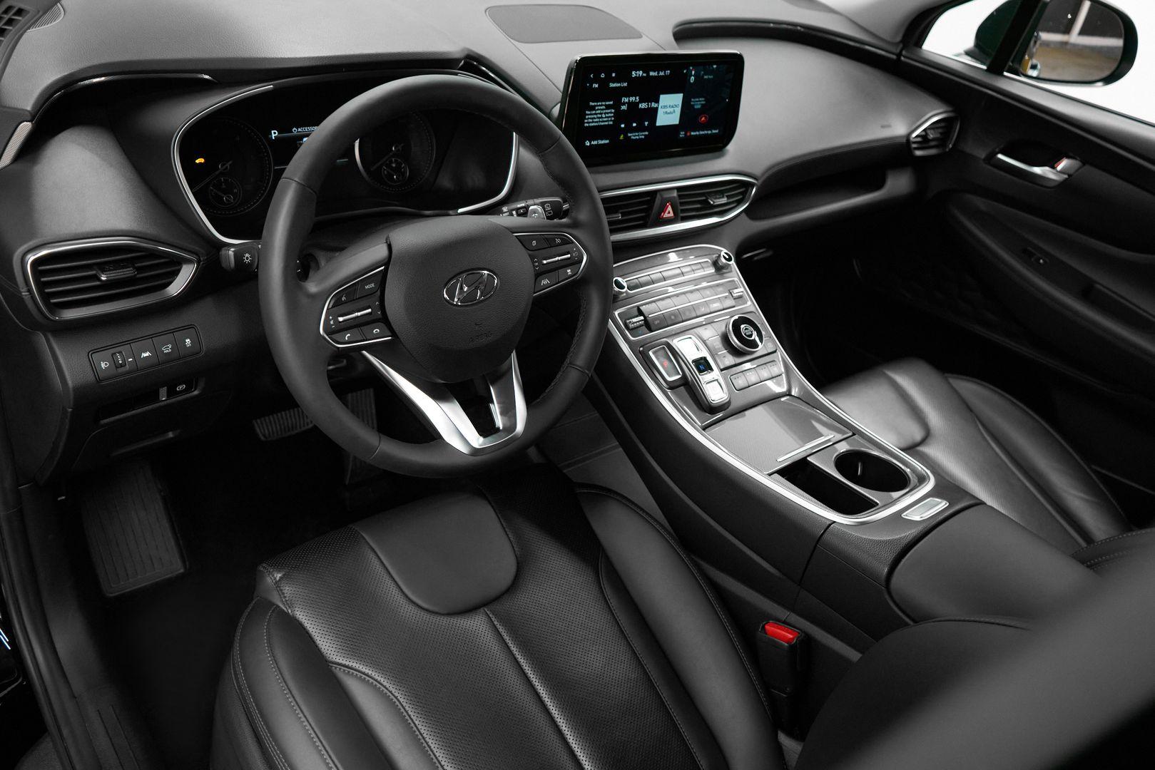 Hyundai Santa Fe 2020, черный
