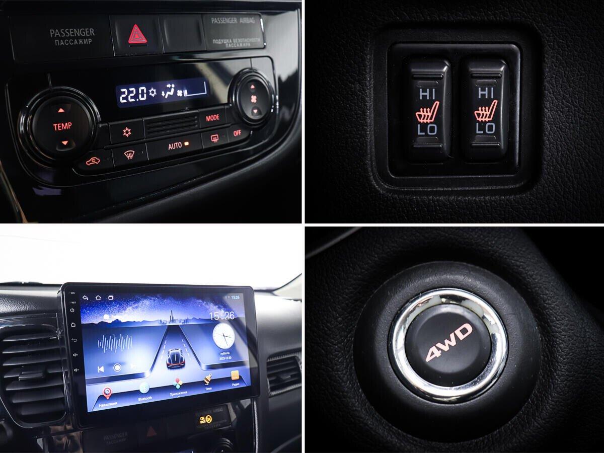 Mitsubishi Outlander 2018, черный