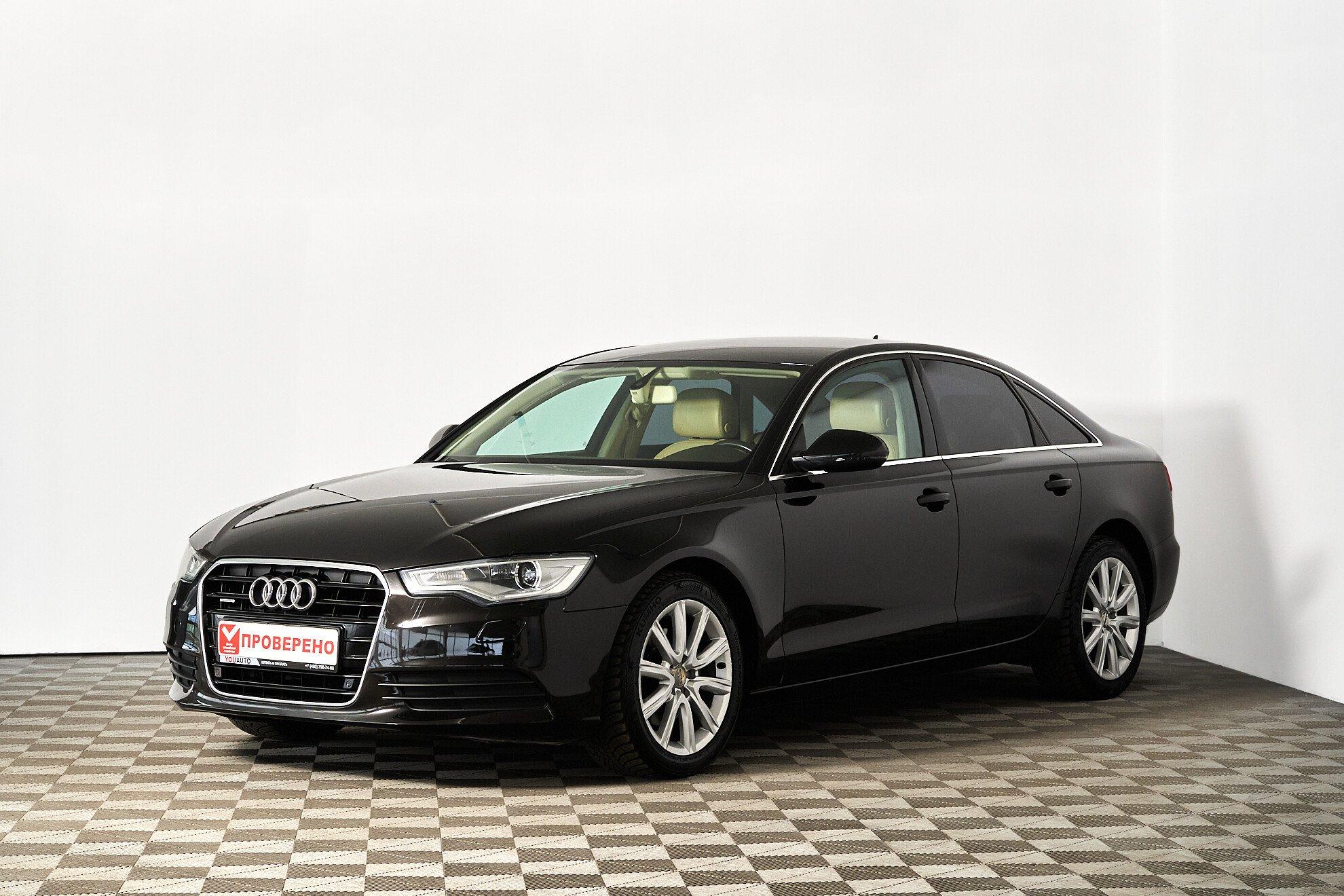 Audi A6 2012, черный