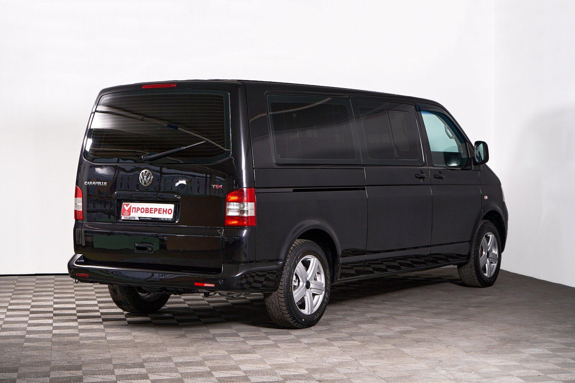 Volkswagen Caravelle 2008, черный