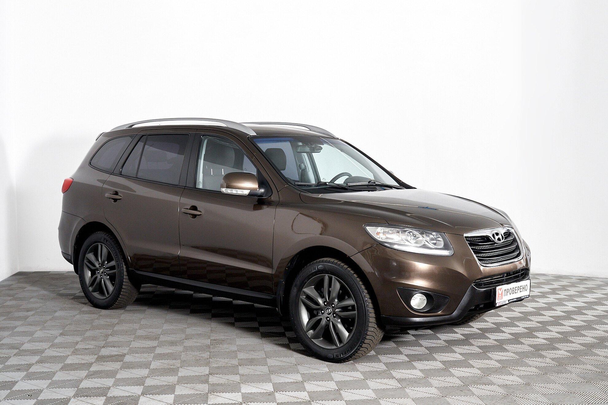 Hyundai Santa Fe 2010, коричневый