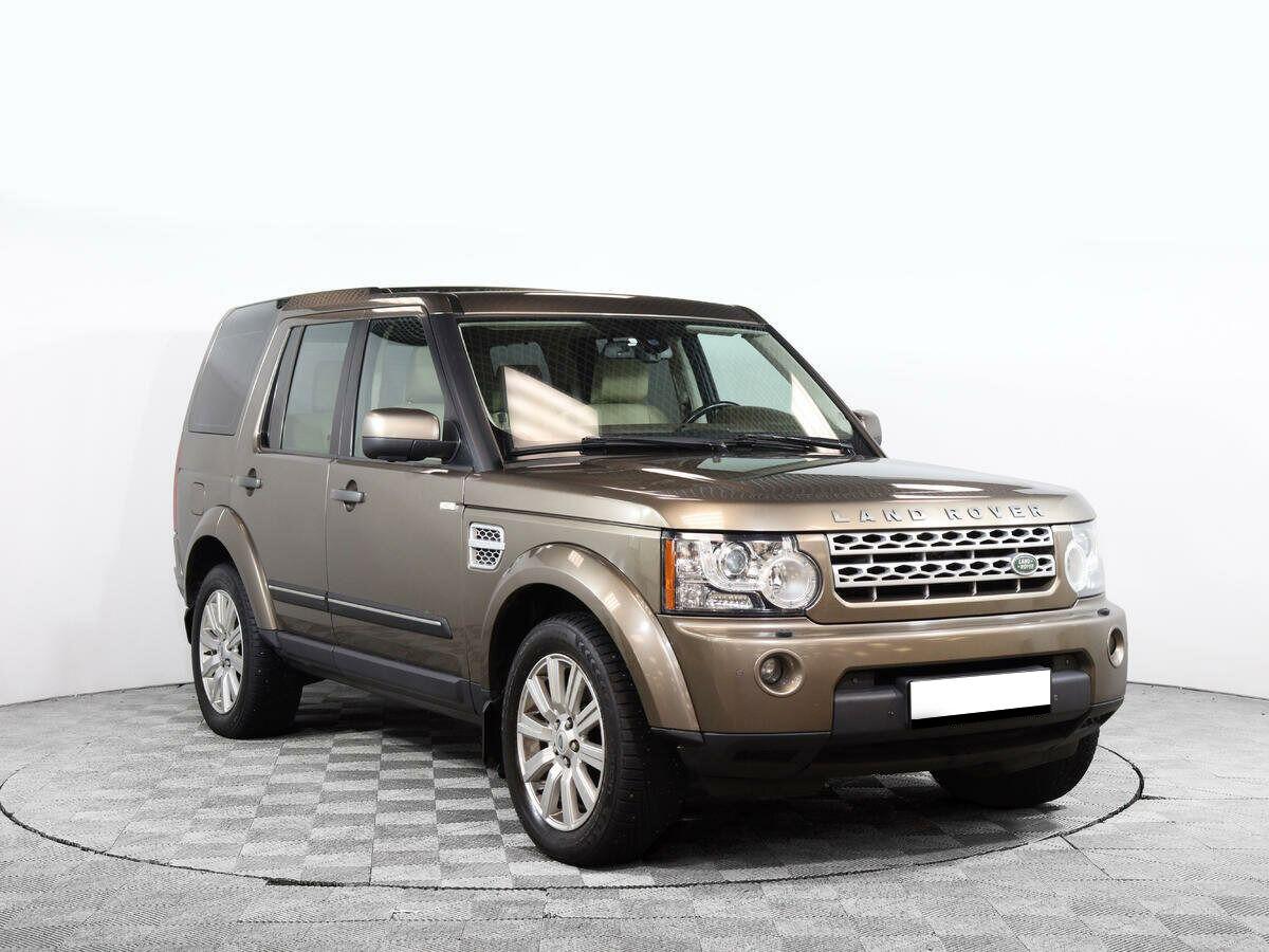 Land Rover Discovery 2009, коричневый