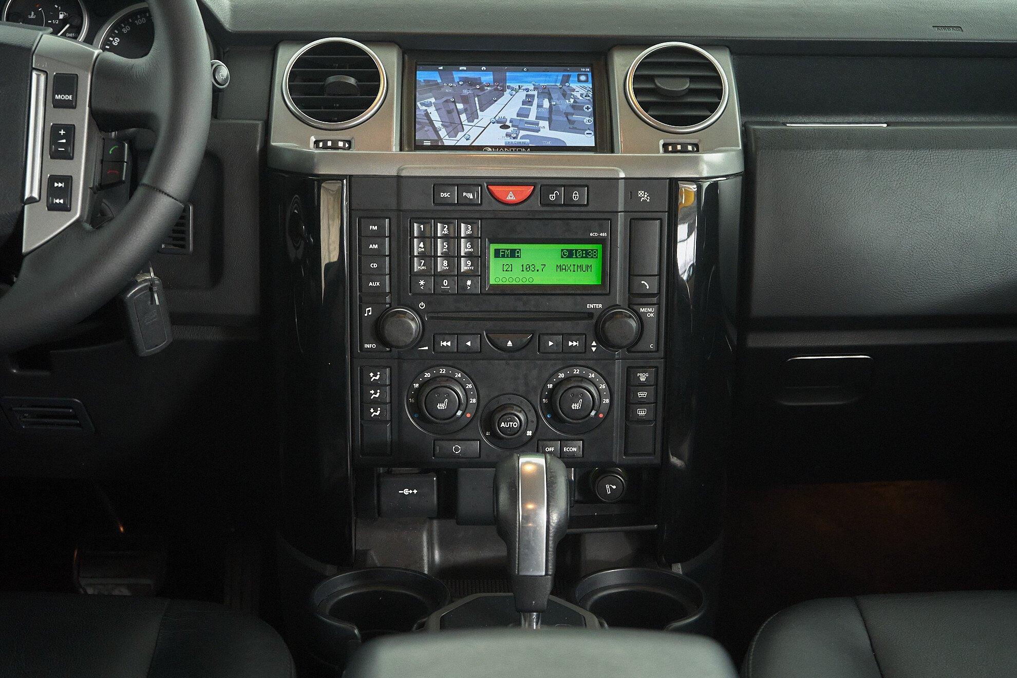 Land Rover Discovery 2008, черный