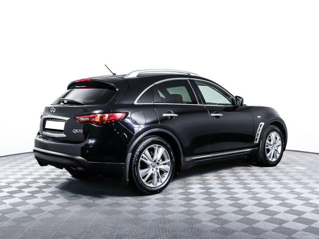 Infiniti QX70 2015, черный