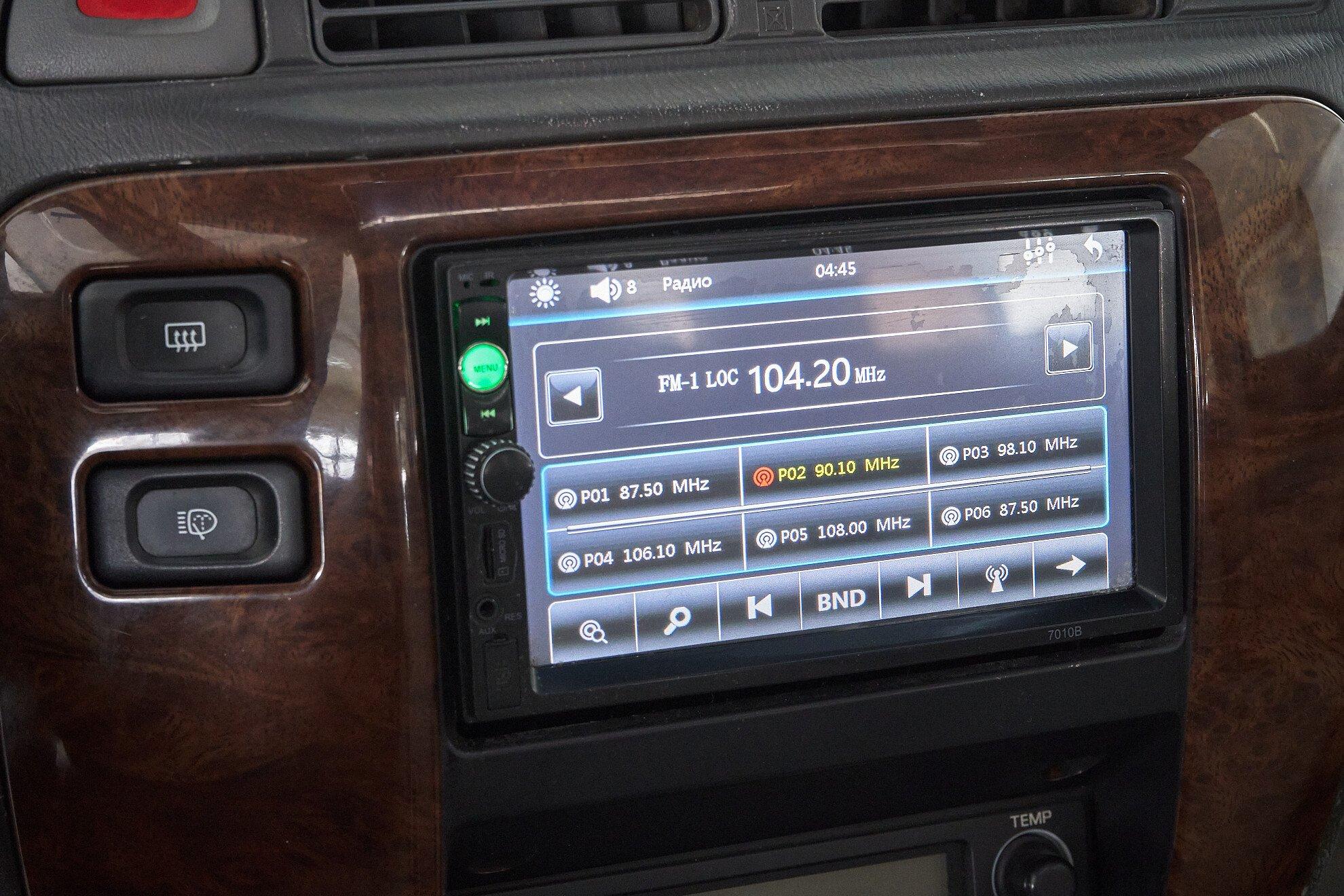 Nissan Patrol 2004, синий