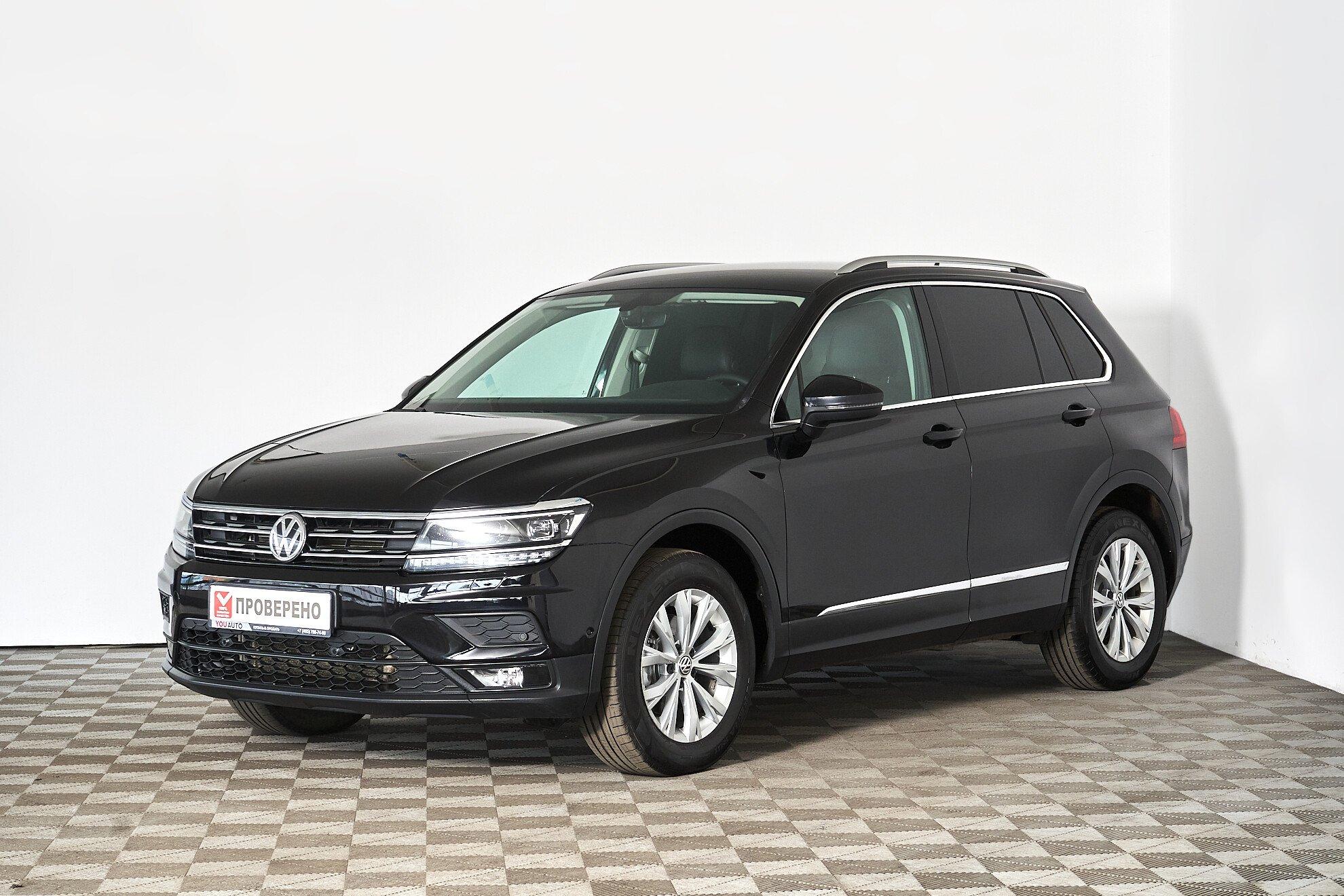 Volkswagen Tiguan 2017, черный