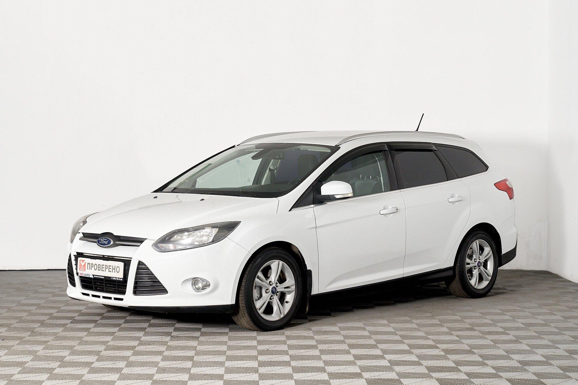 Ford Focus 2014, белый
