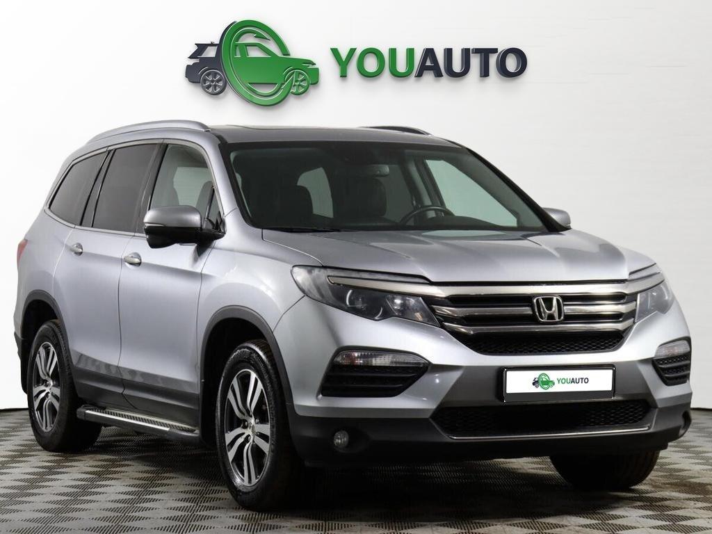 Honda Pilot 2018, серый