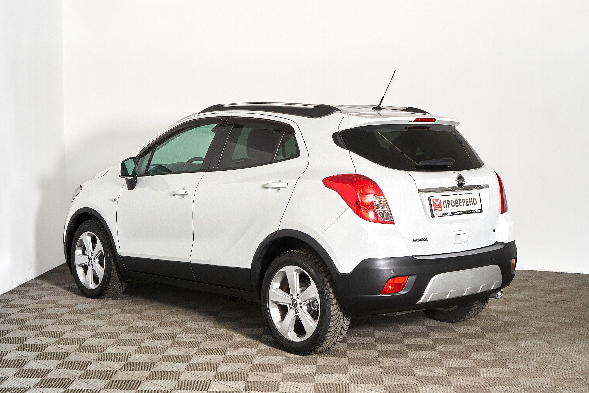 Opel Mokka 2013, белый