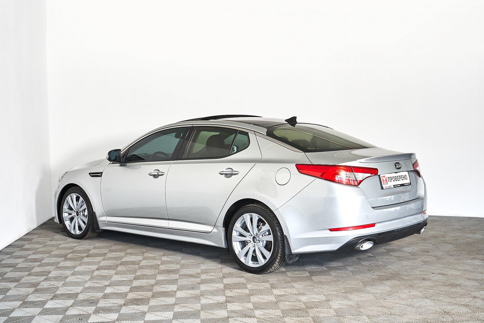 Kia Optima 2012, серебряный