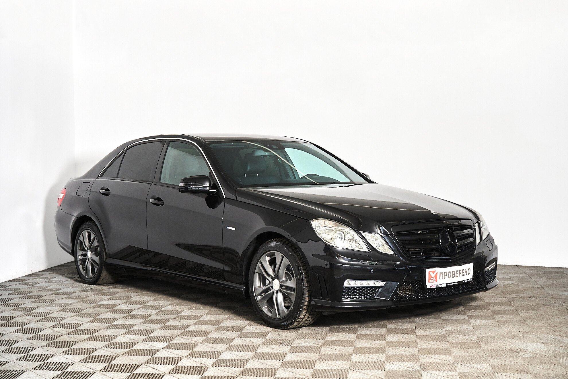 Mercedes-Benz E-Класс 2011, черный