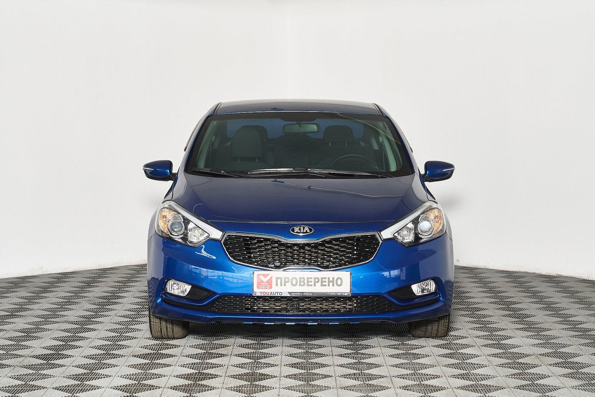 Kia Cerato 2014, синий