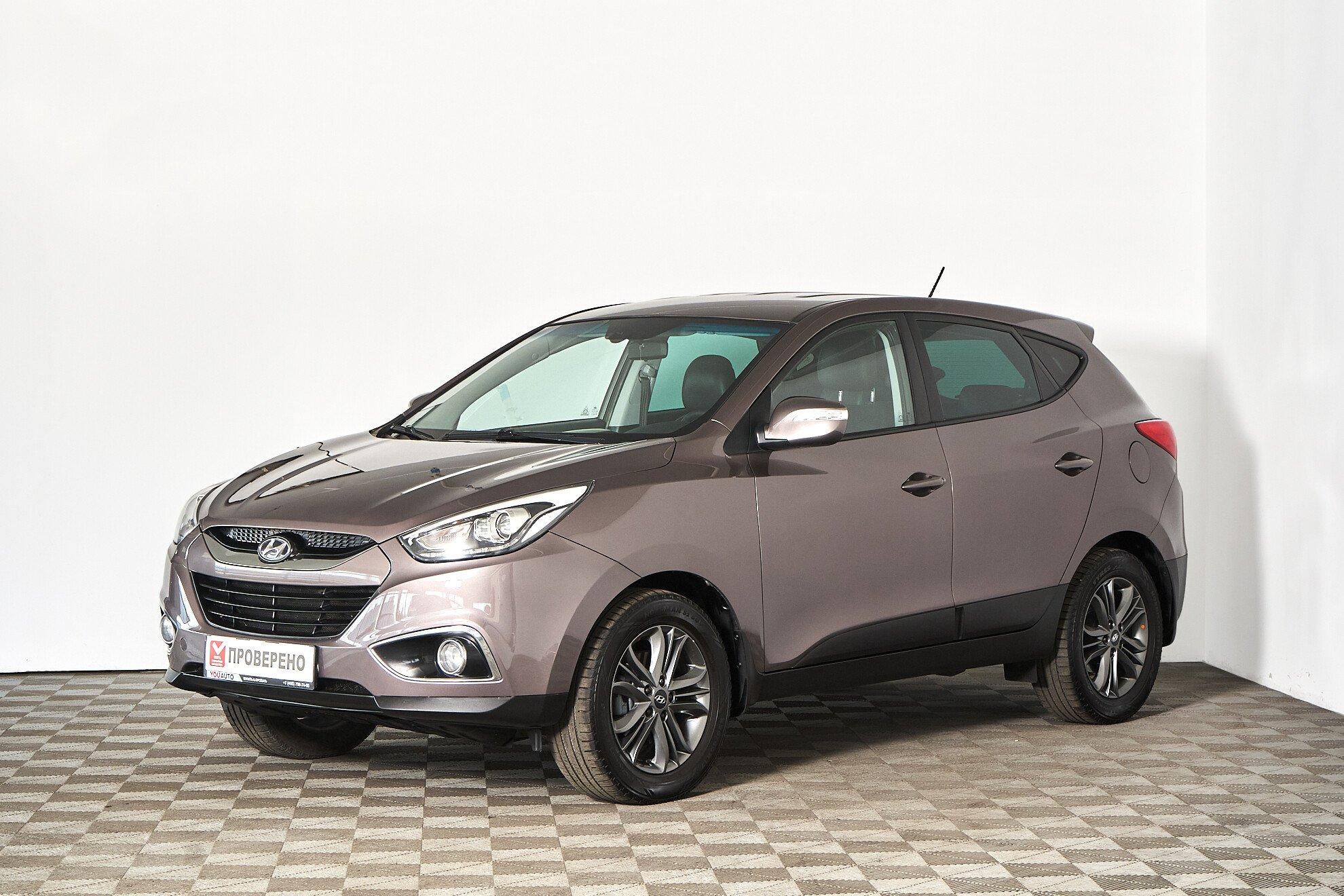 Hyundai ix35 2015, коричневый