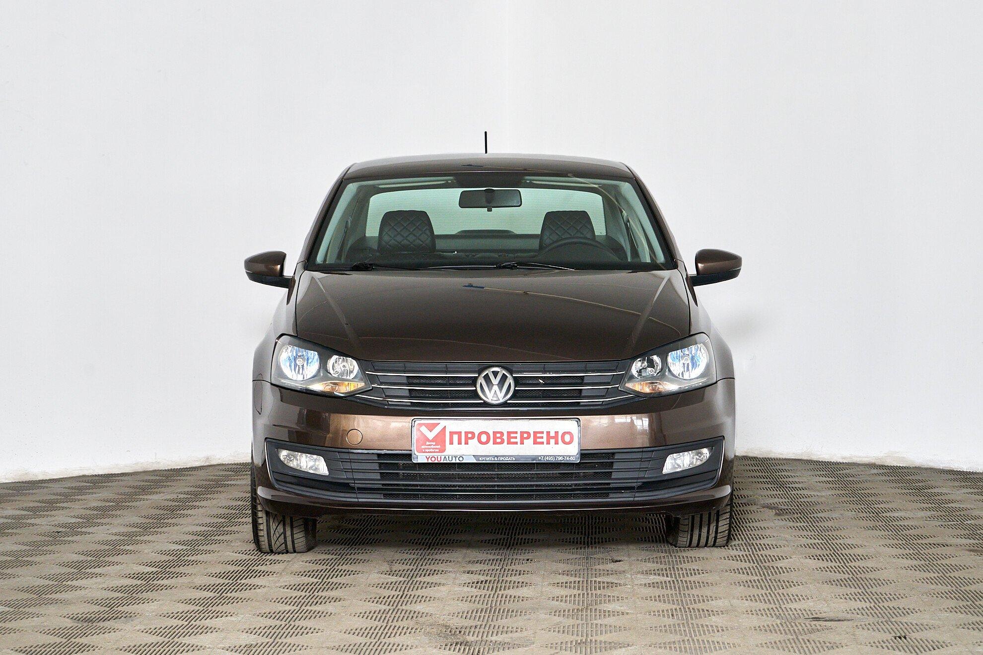 Volkswagen Polo 2019, коричневый