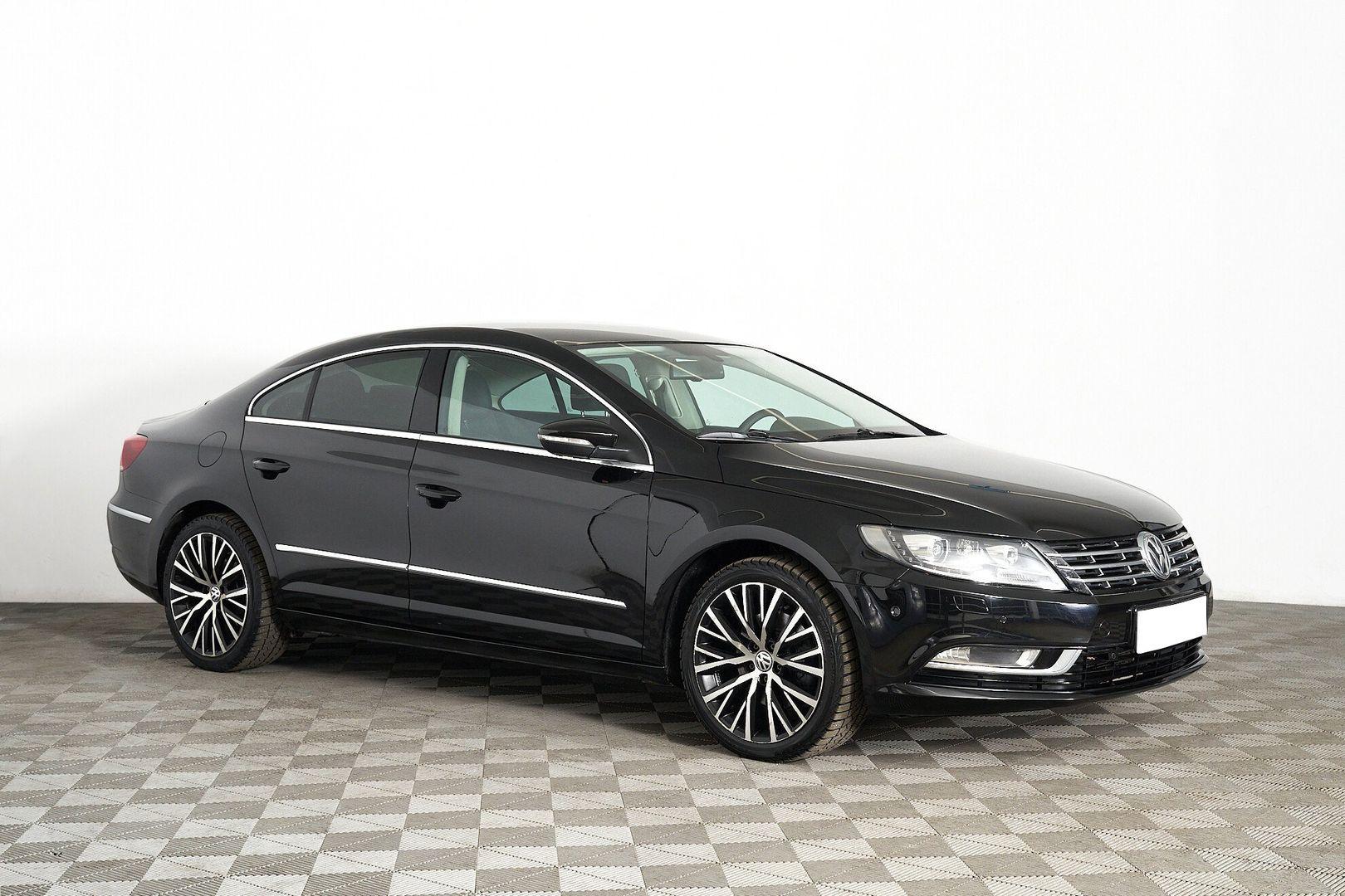 Volkswagen Passat CC 2013, черный
