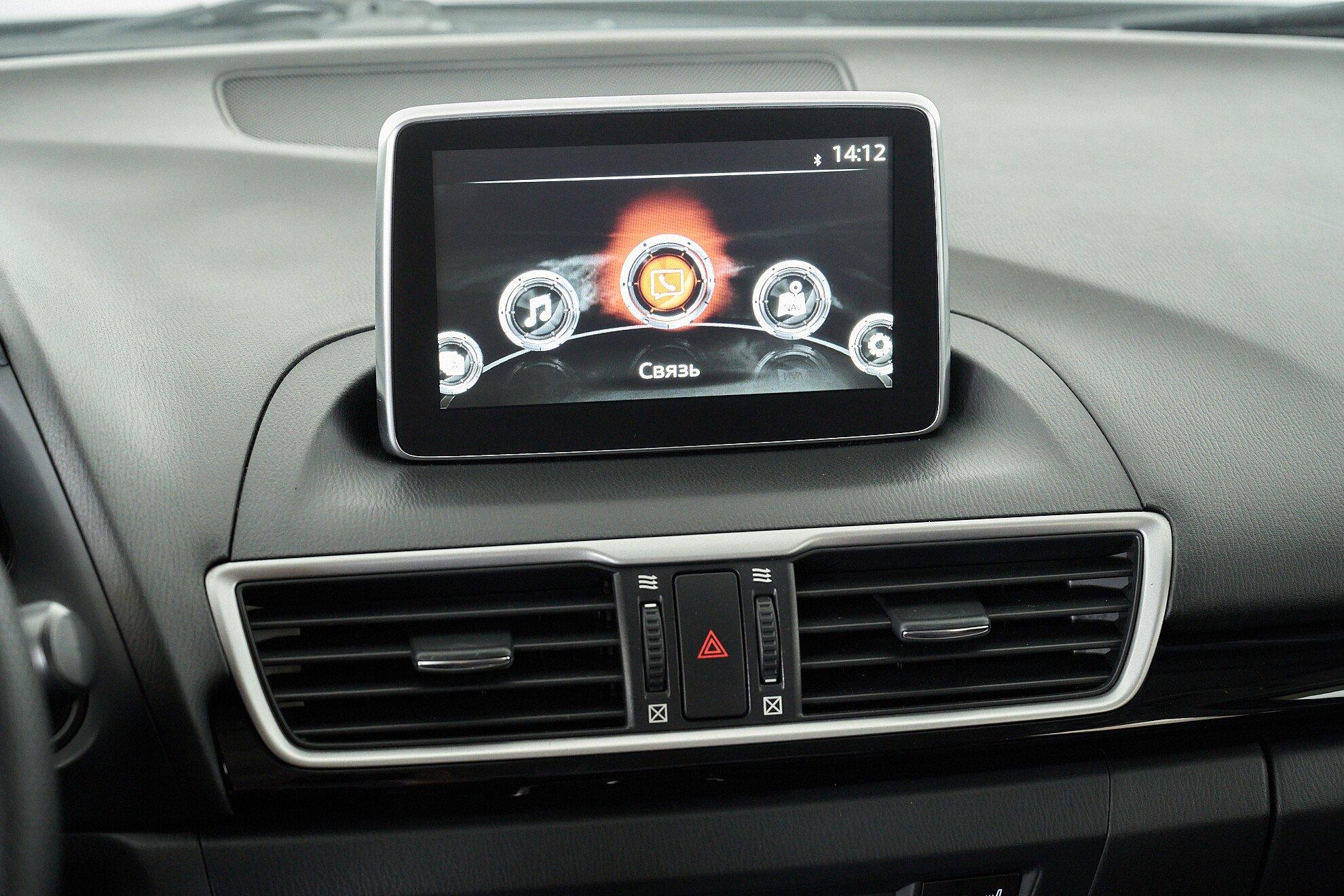 Mazda 3 2014, черный
