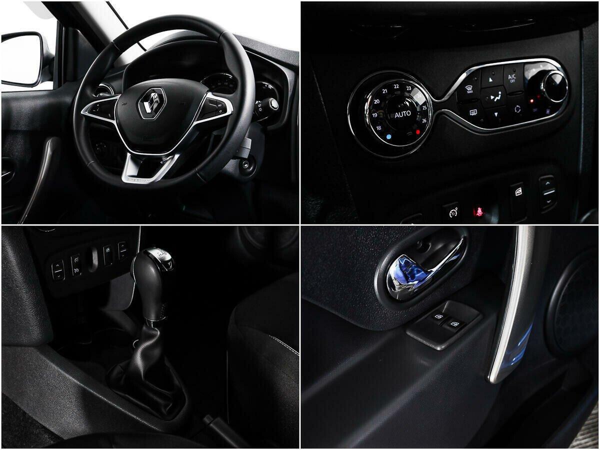 Renault Sandero 2018, синий