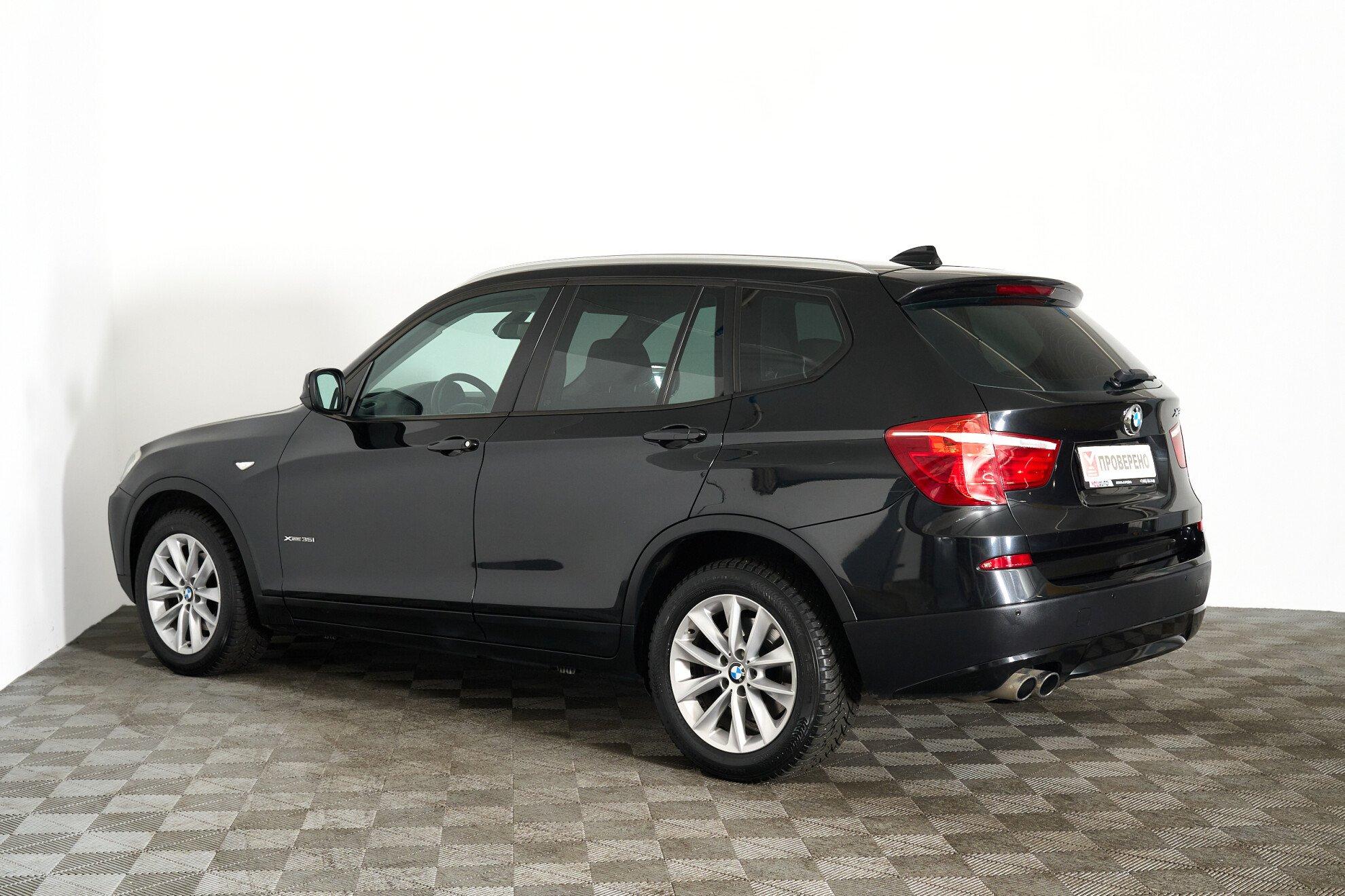 BMW X3 2011, черный