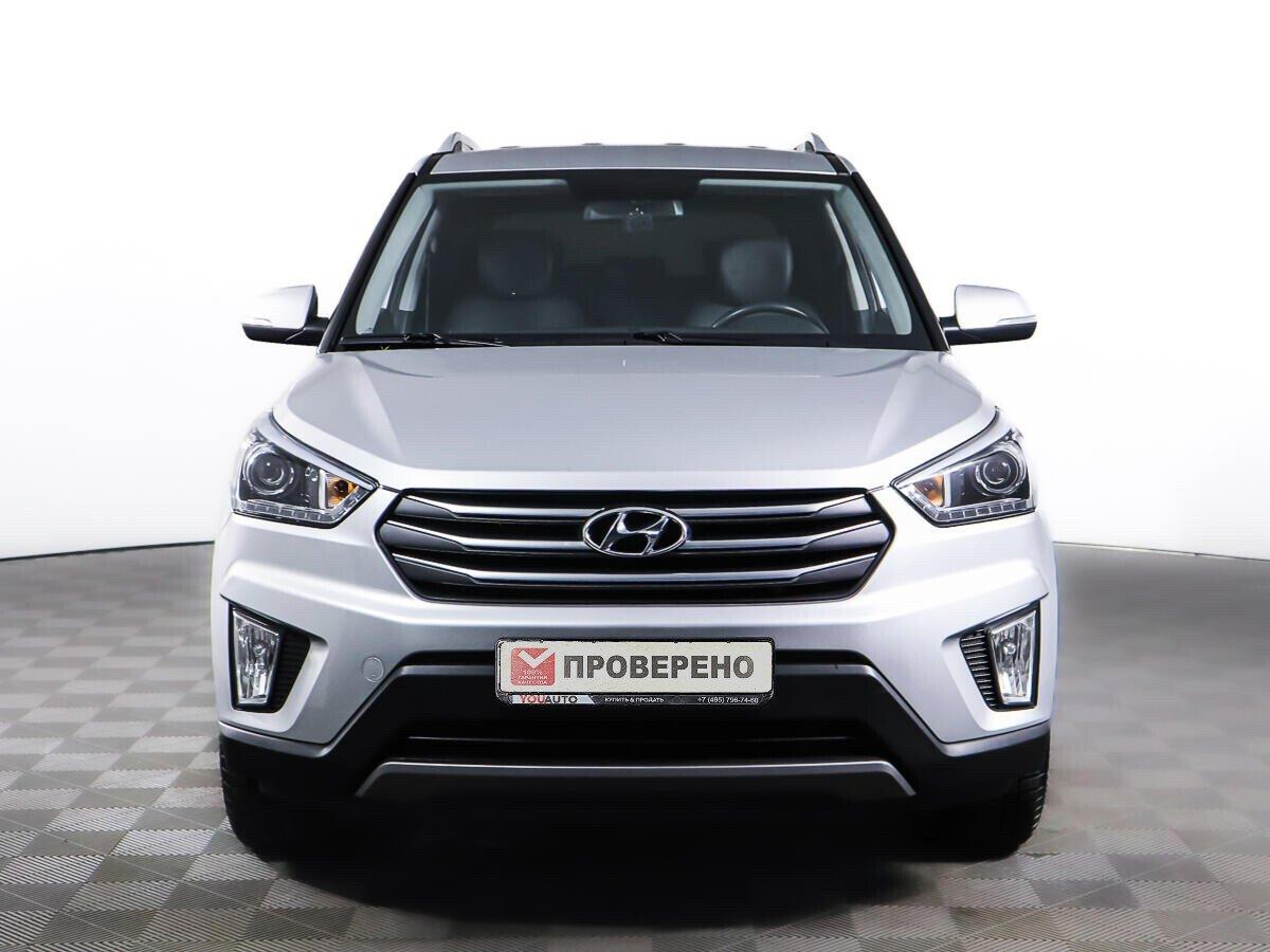 Hyundai Creta 2020, серебряный