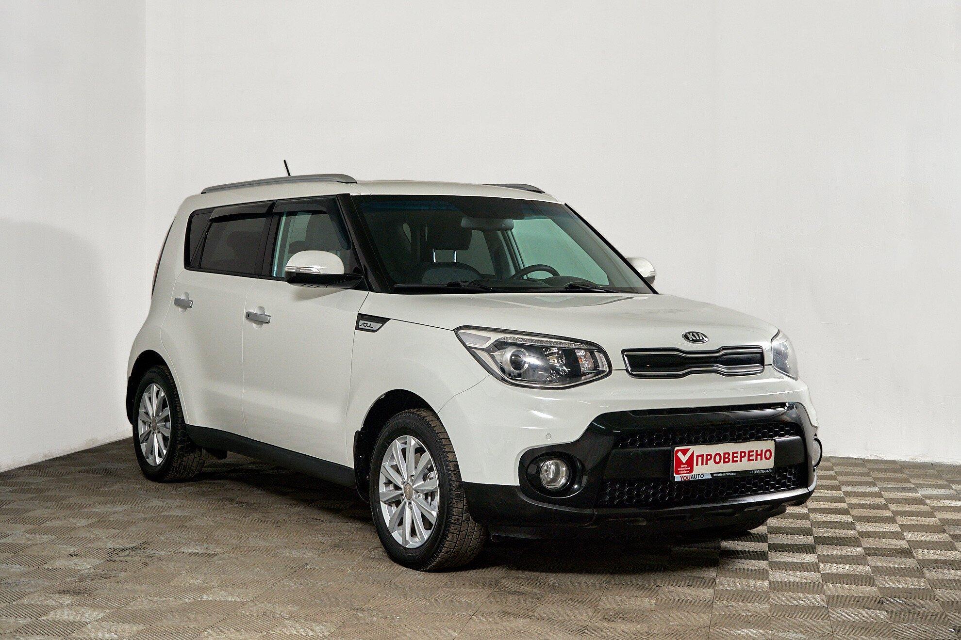 Kia Soul 2018, белый