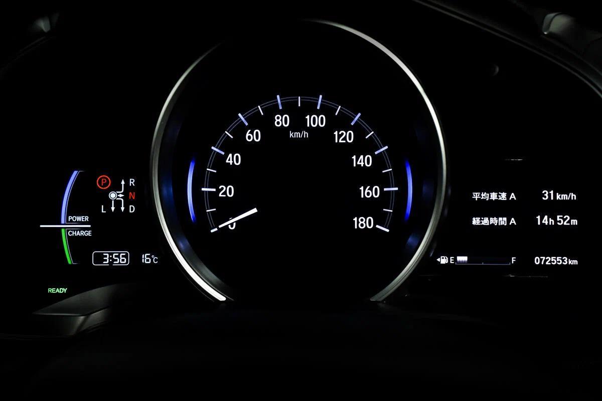 Honda Fit 2018, синий