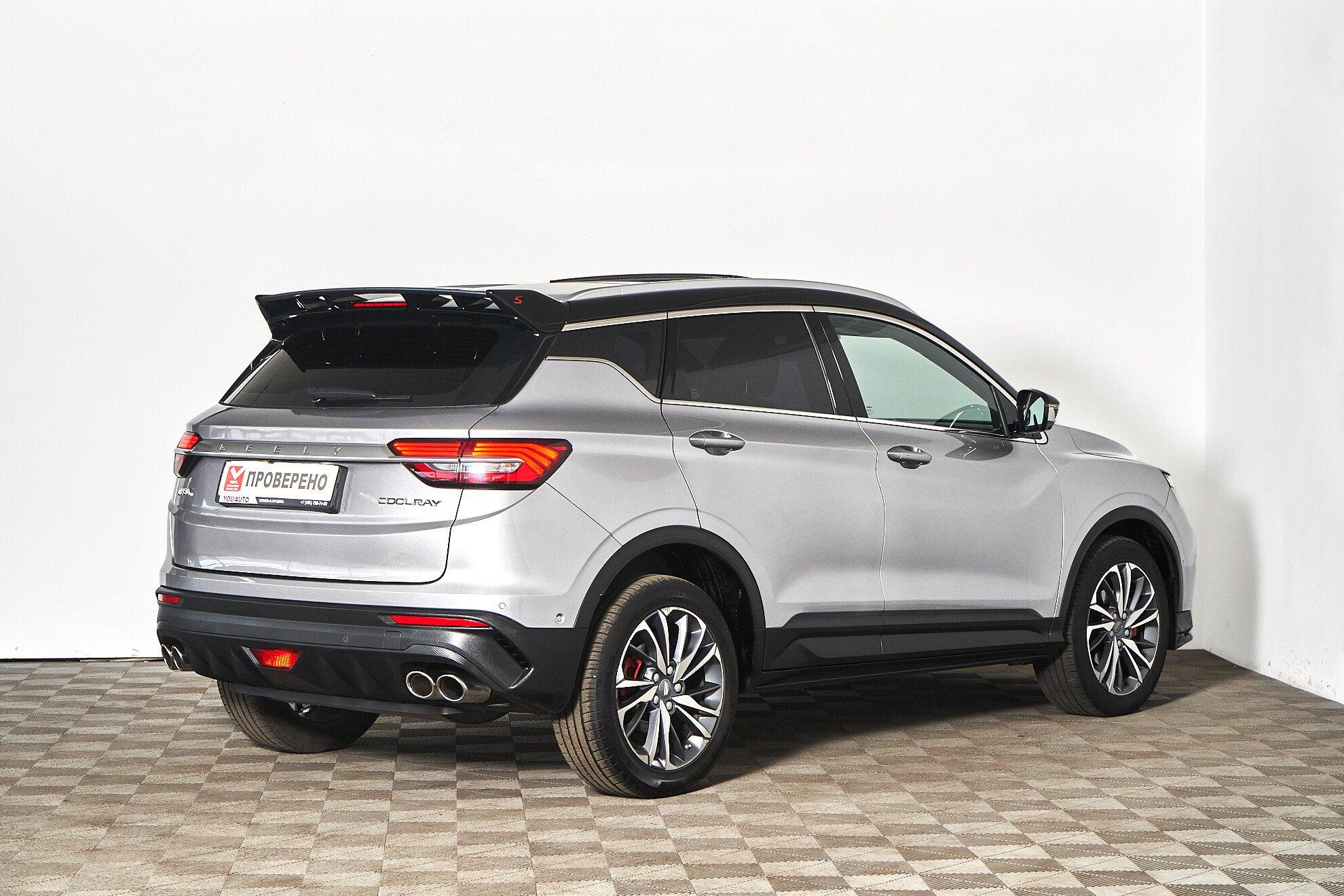 Geely Coolray 2020, серебряный
