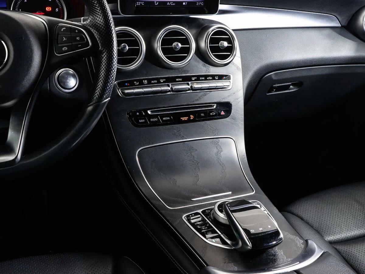 Mercedes-Benz GLC Coupe 2018, серый