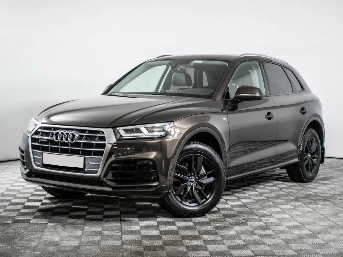 Audi Q5 2018, коричневый