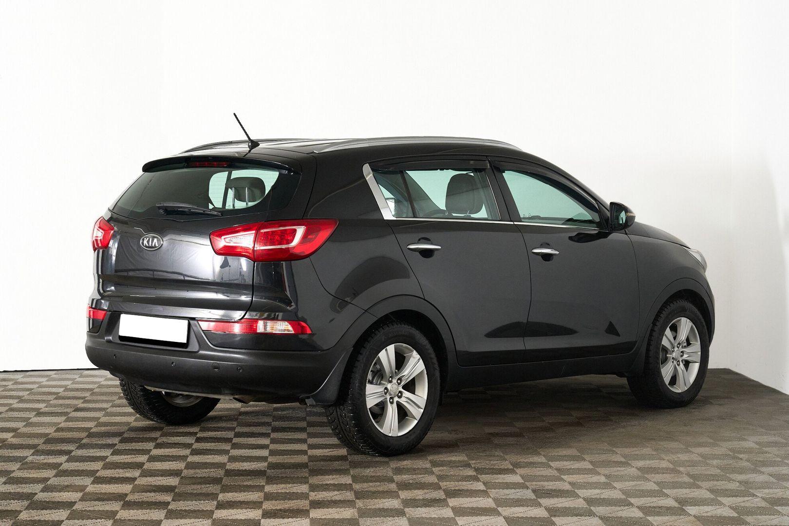 Kia Sportage 2012, черный
