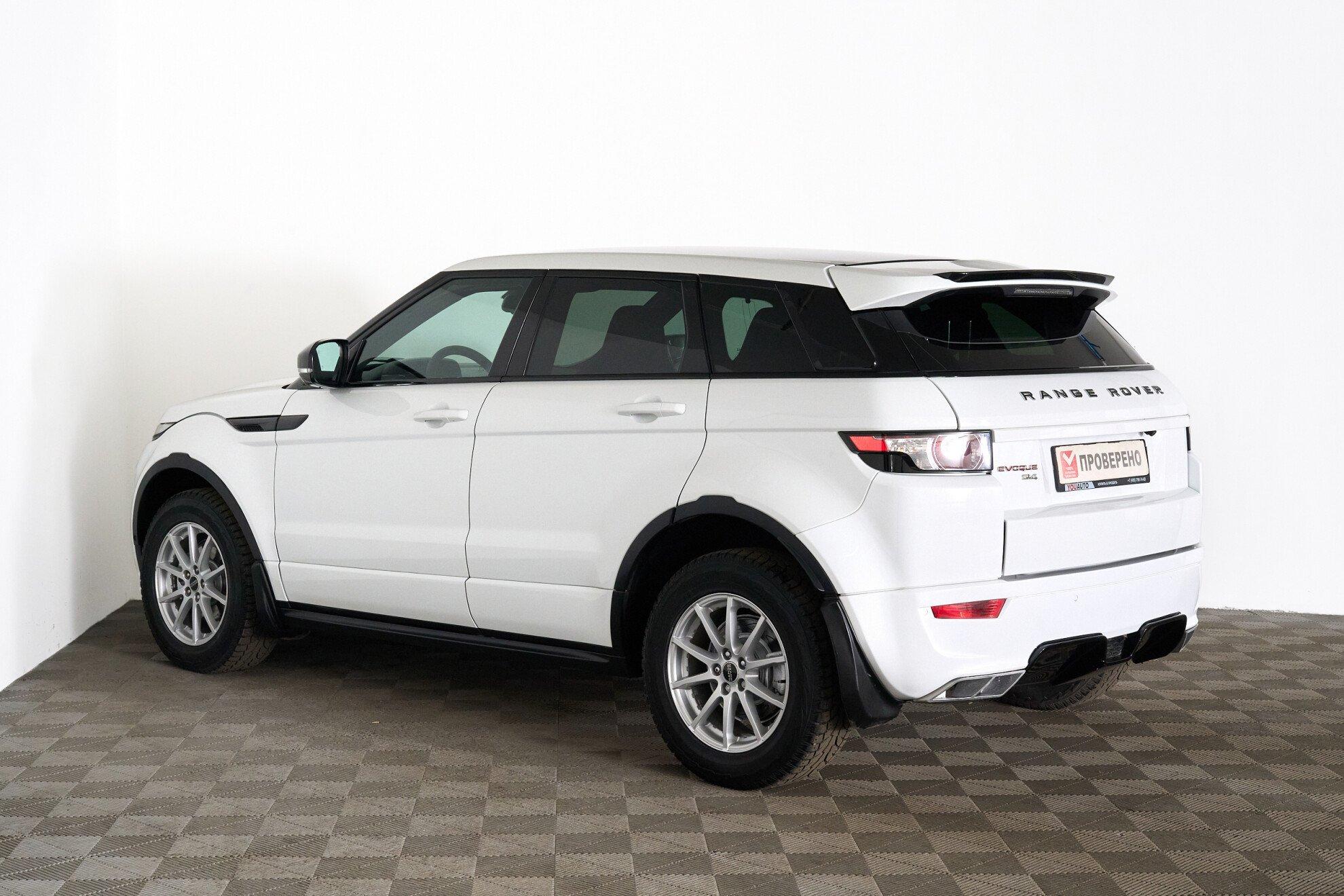 Land Rover Range Rover Evoque 2013, белый