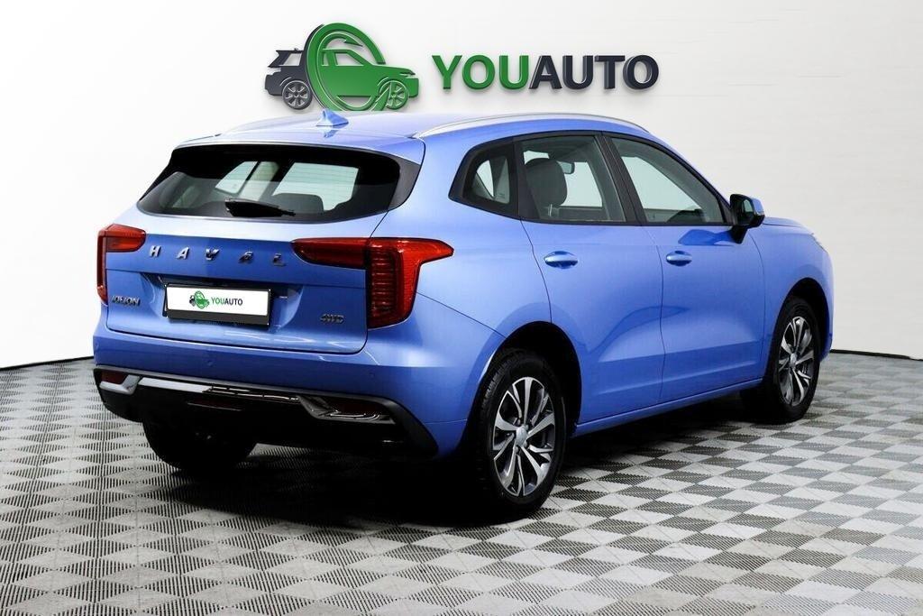 Haval Jolion 2022, голубой