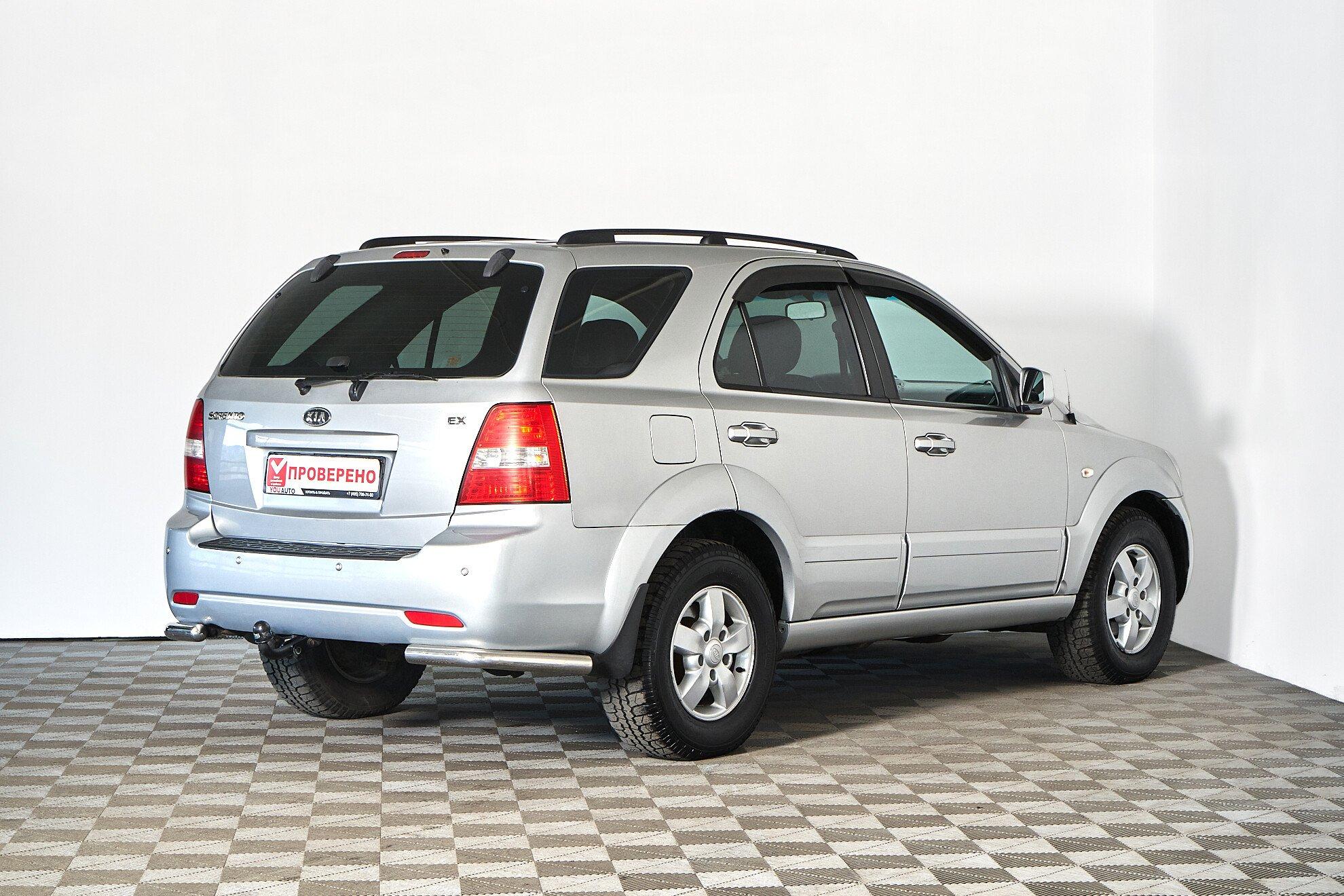 Kia Sorento 2008, серебряный