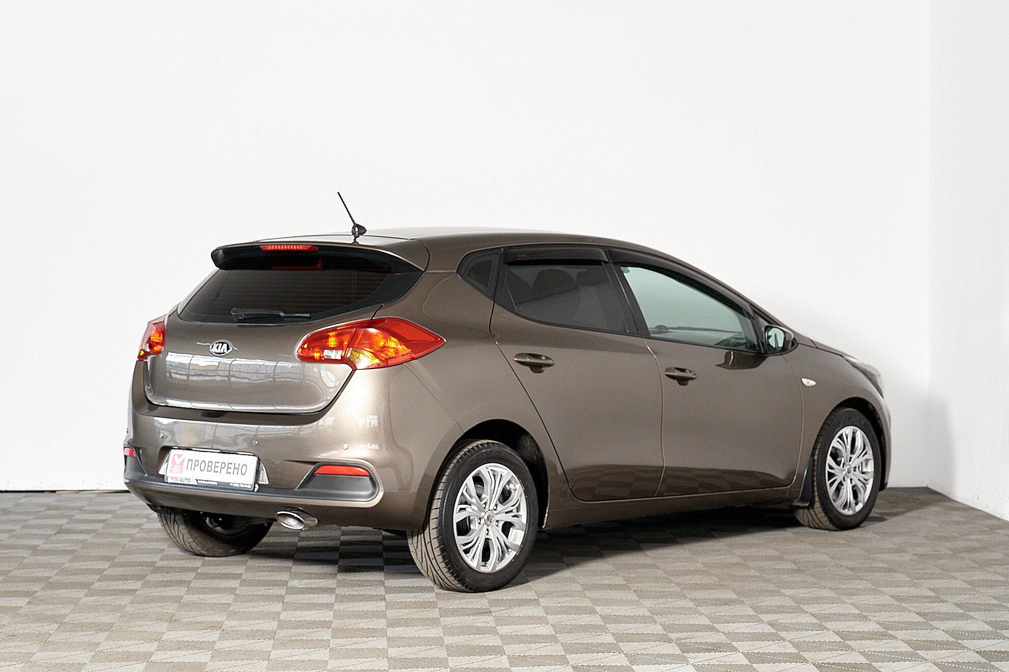 Kia Ceed 2014, коричневый