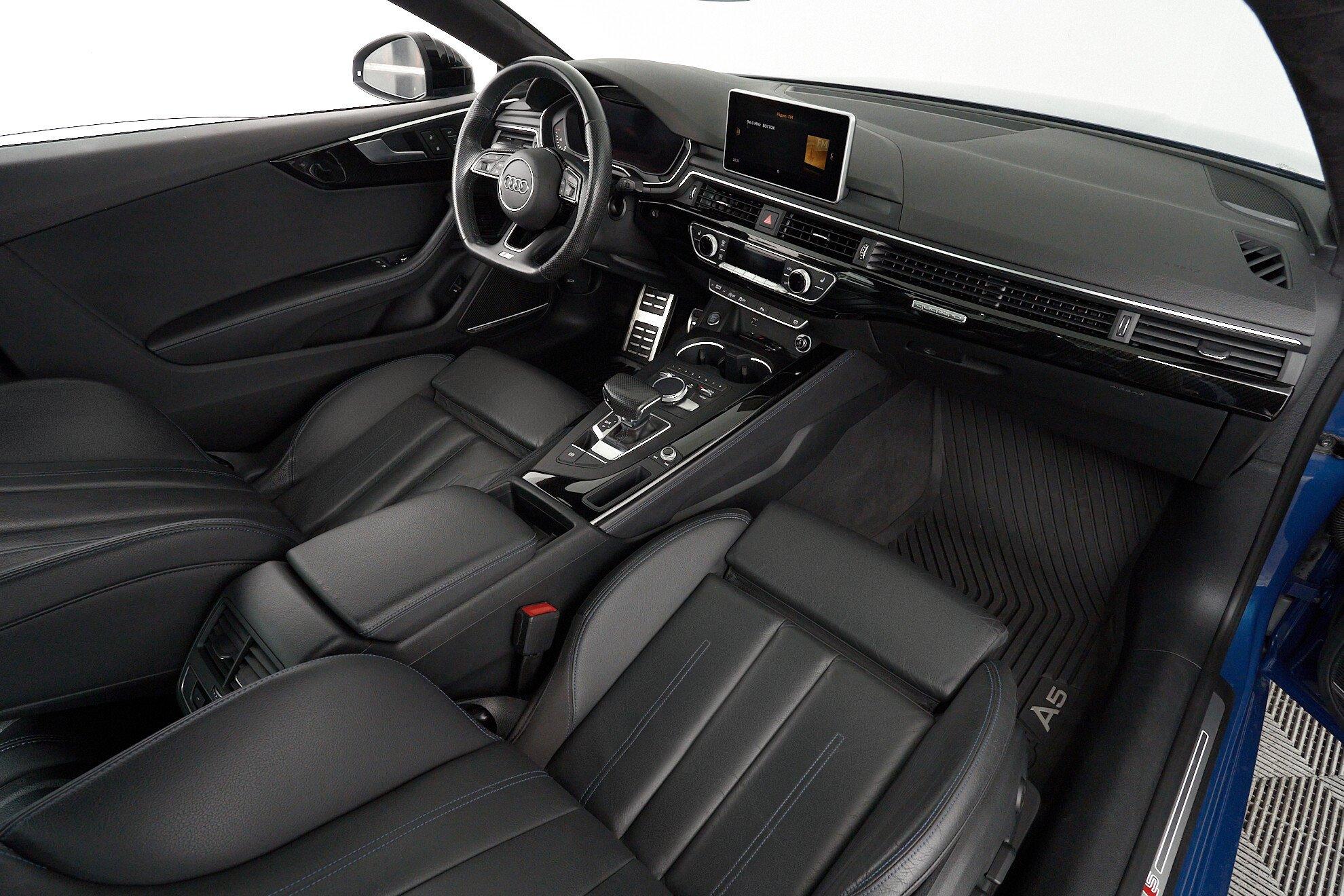 Audi A5 2019, синий