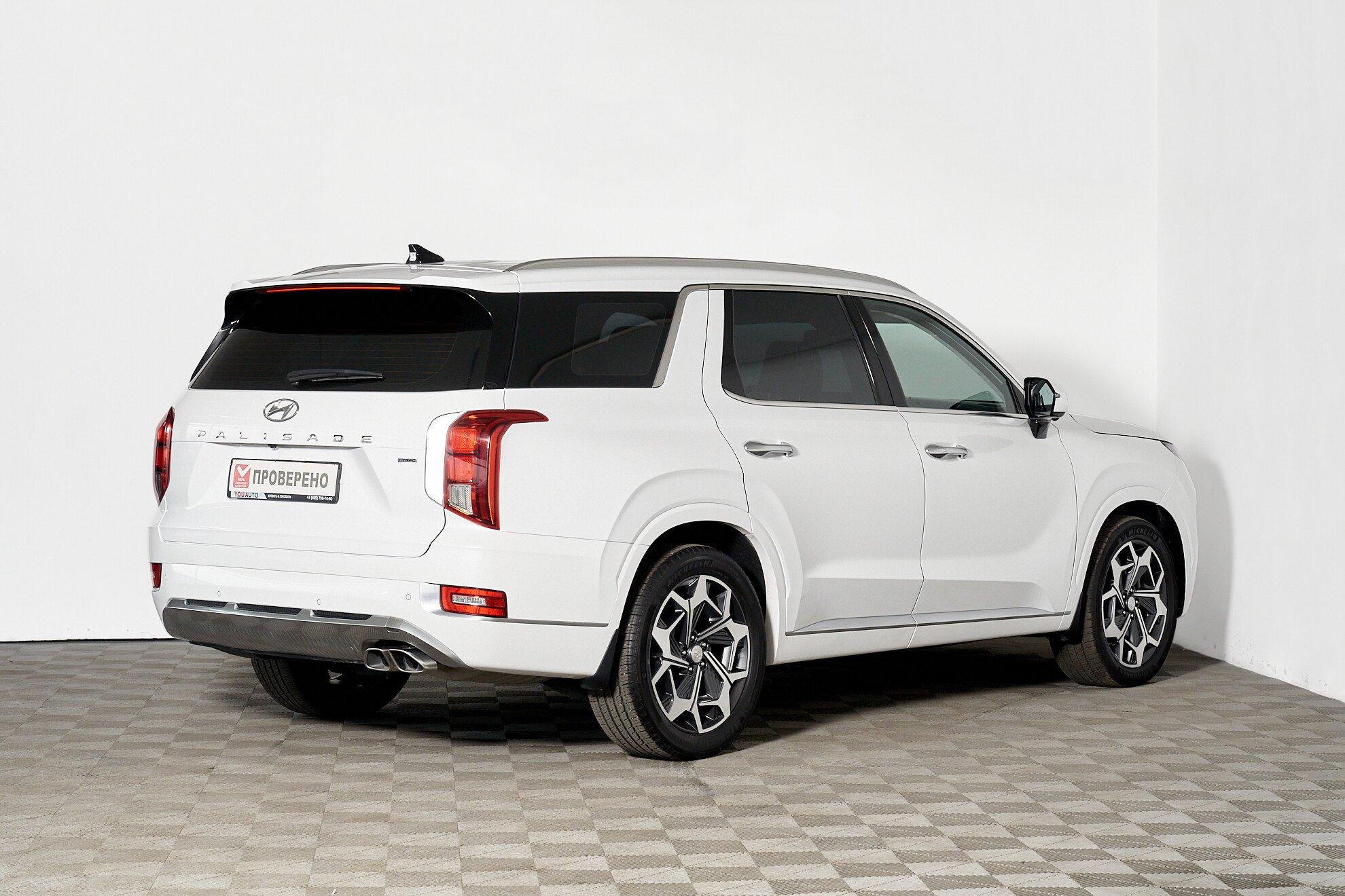 Hyundai Palisade 2022, белый