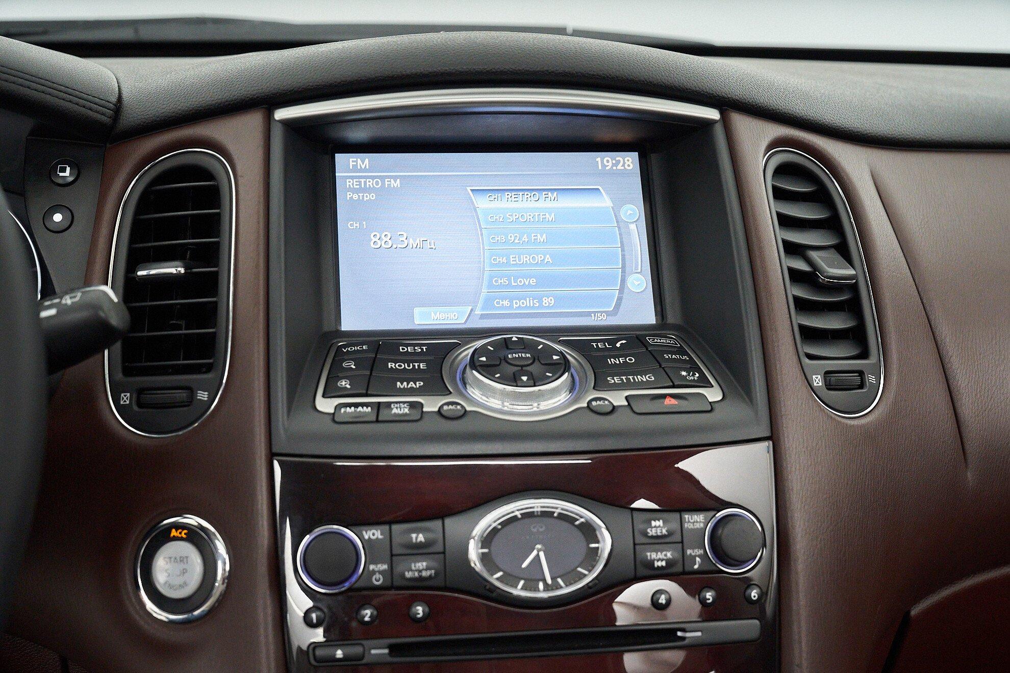 Infiniti EX 2012, пурпурный