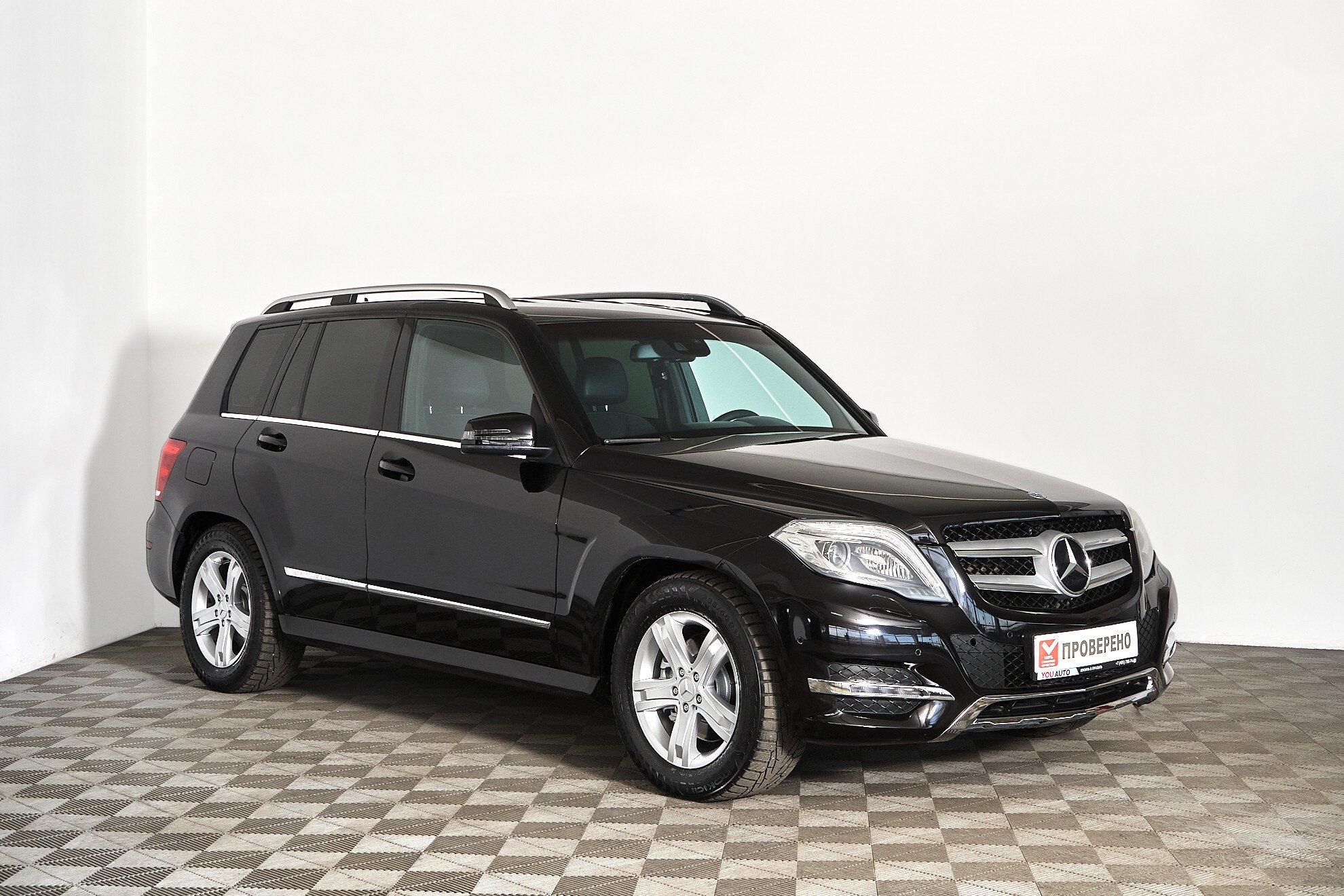 Mercedes-Benz GLK-Класс 2013, черный