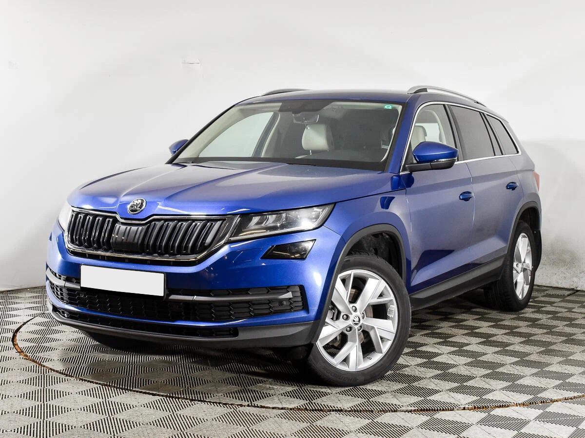 Skoda Kodiaq 2020, синий