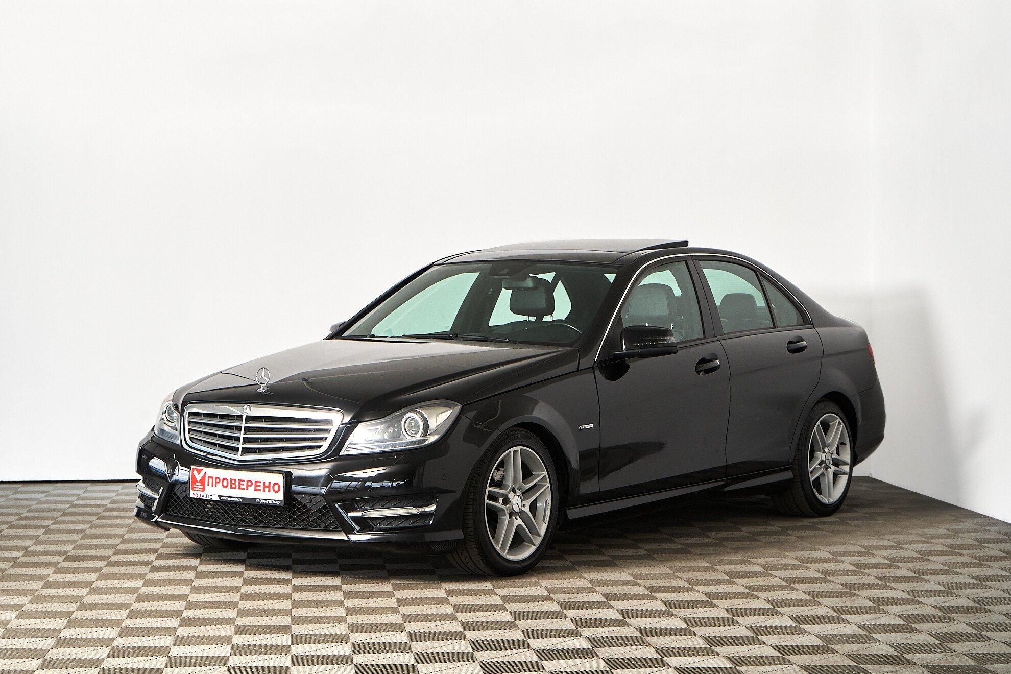 Mercedes-Benz C-Класс 2012, черный