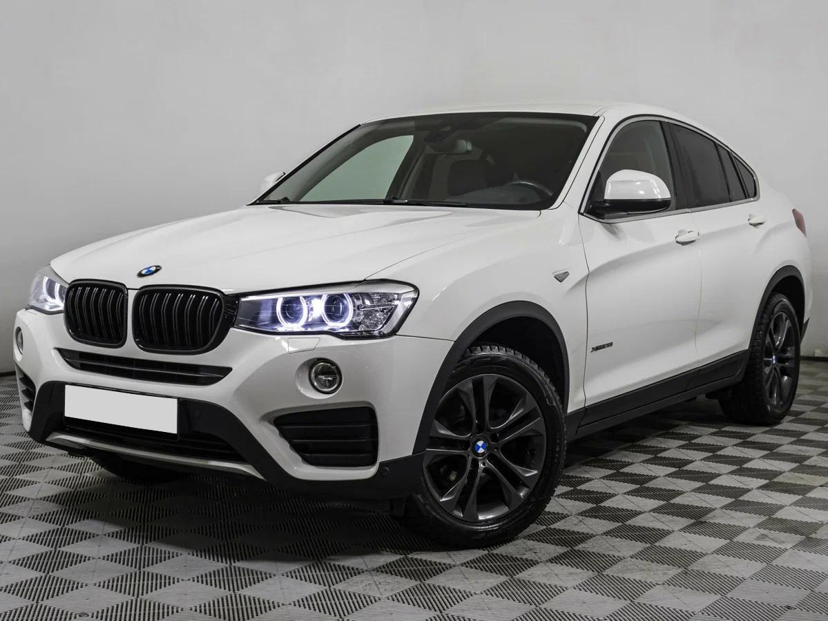 BMW X4 2018, белый