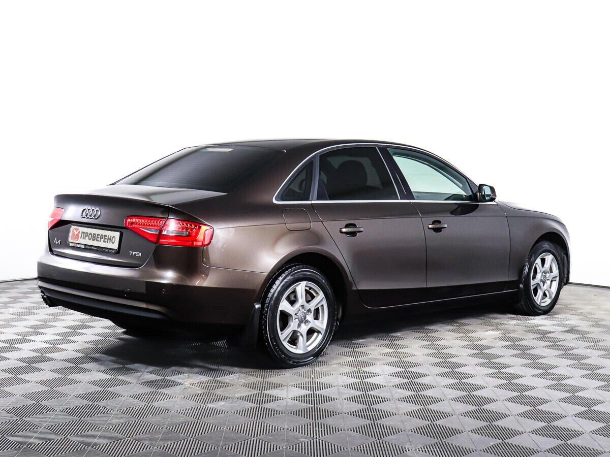 Audi A4 2015, коричневый
