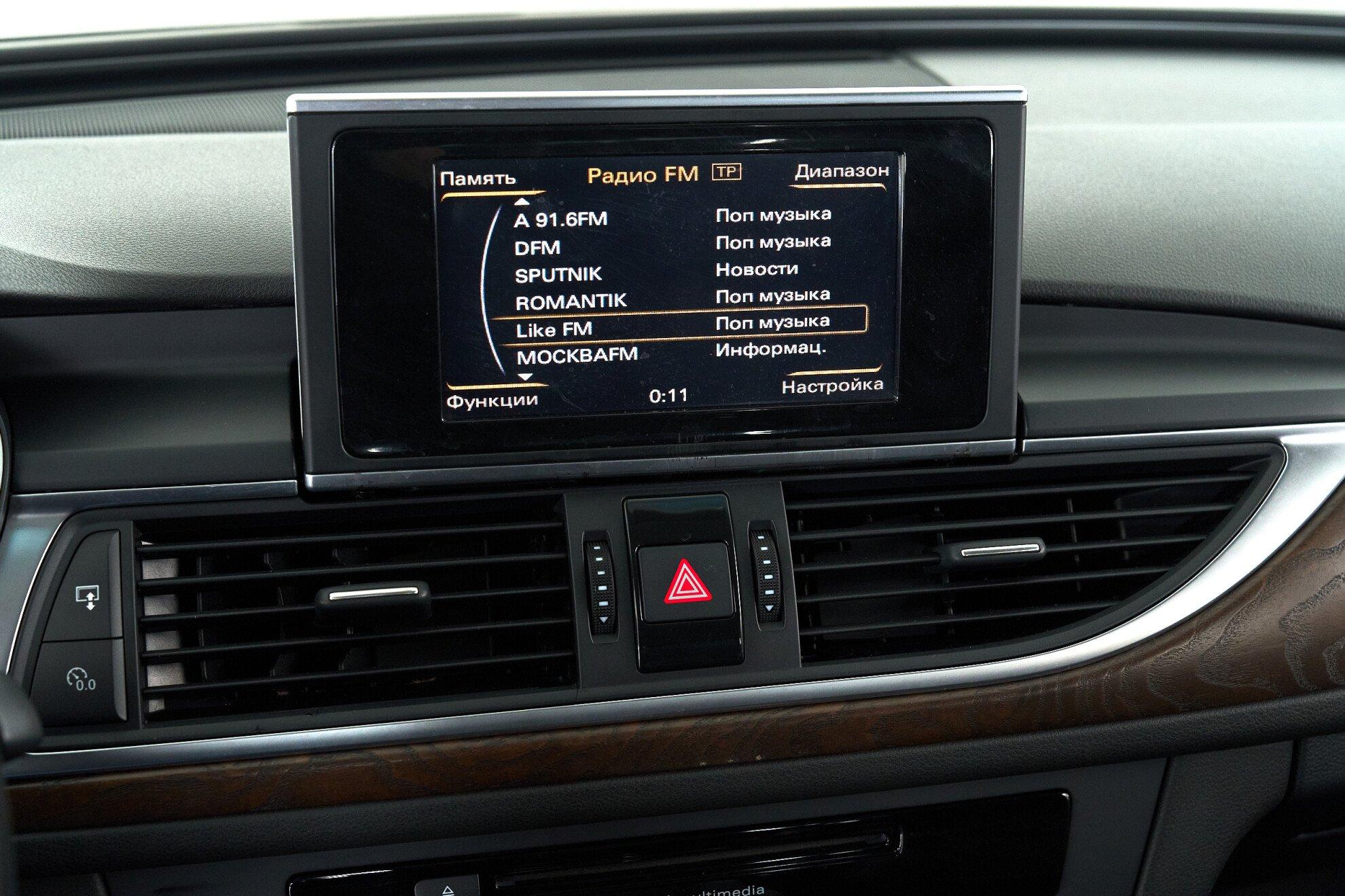 Audi A6 2011, черный