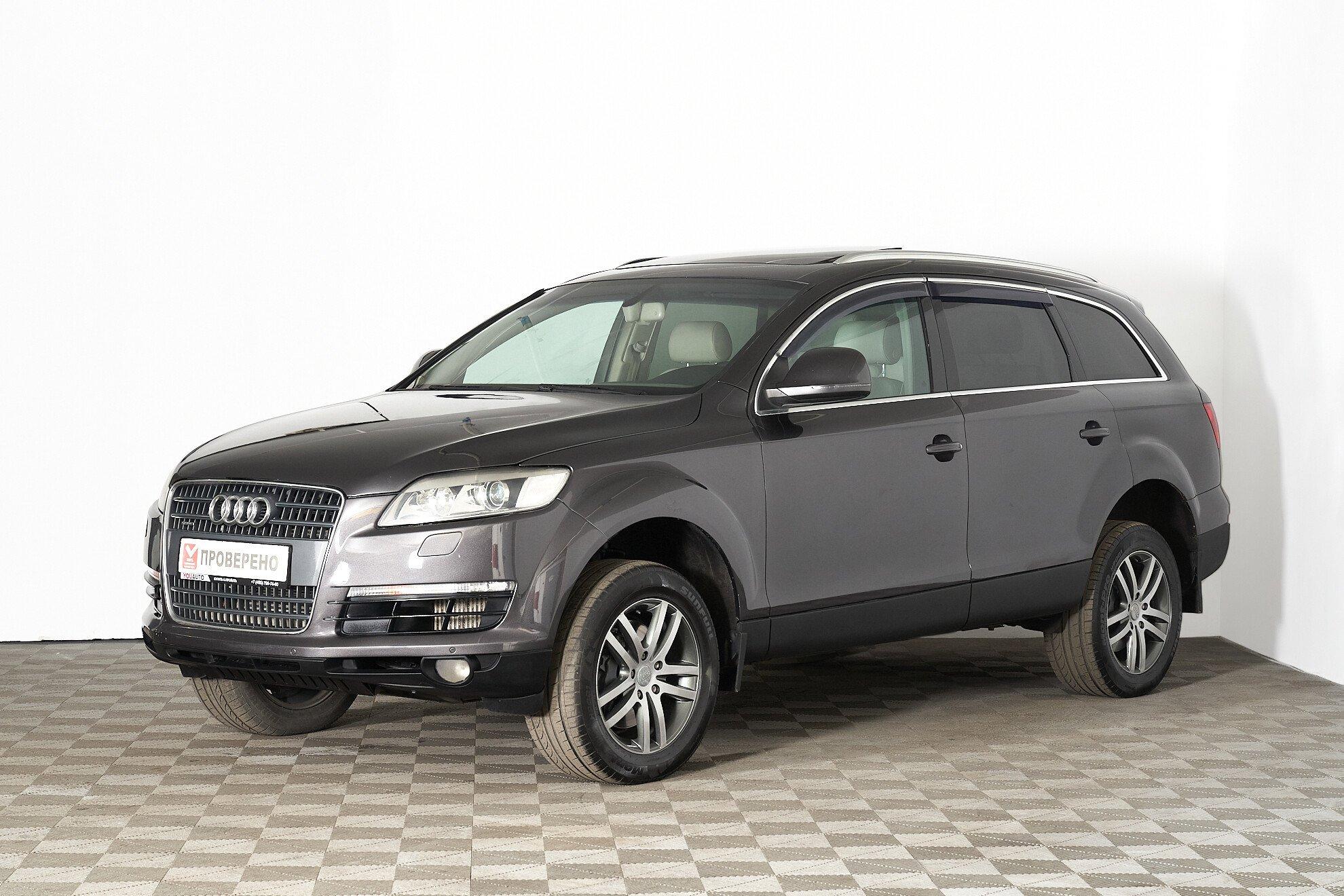 Audi Q7 2007, серый