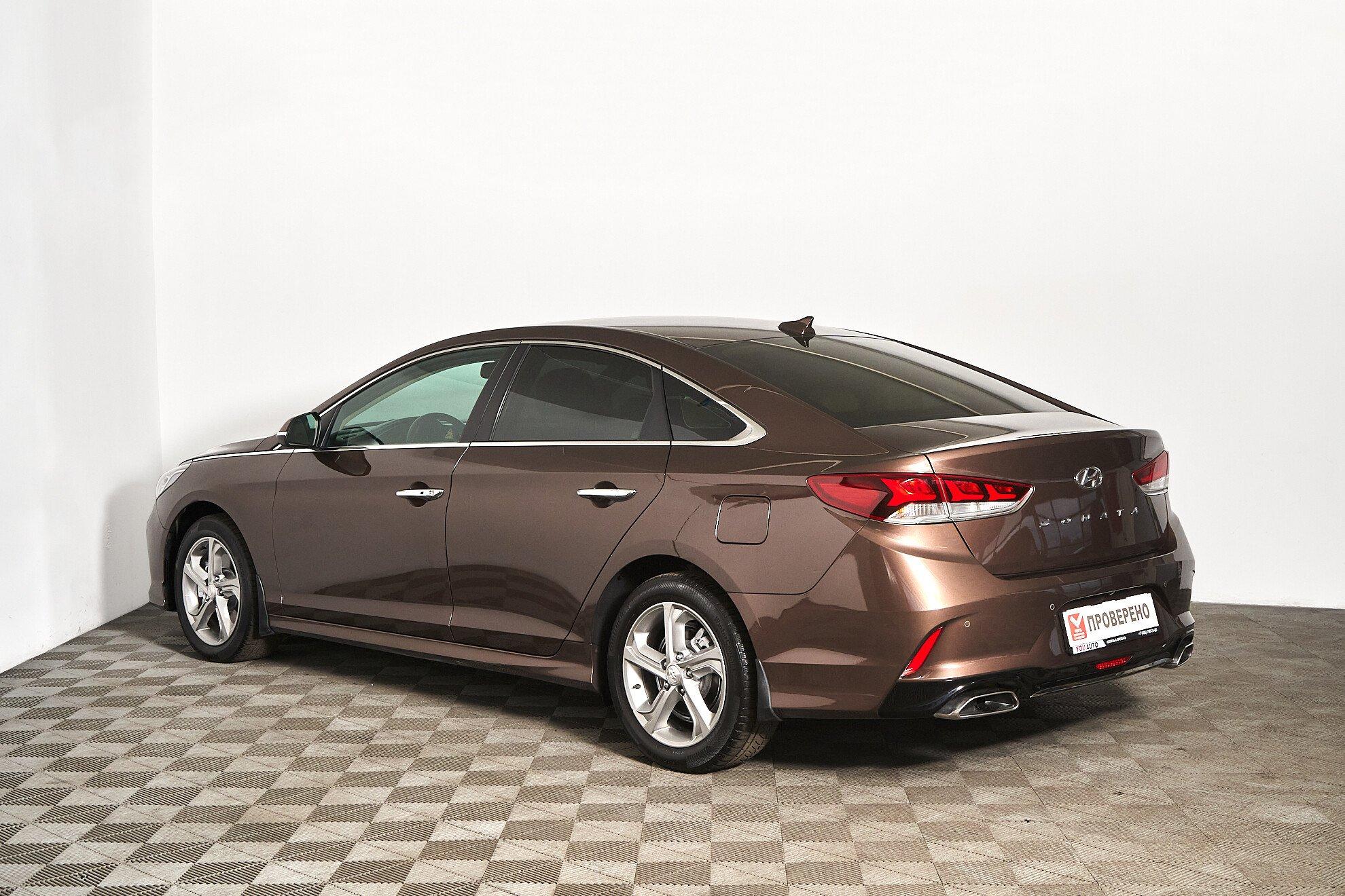 Hyundai Sonata 2018, коричневый