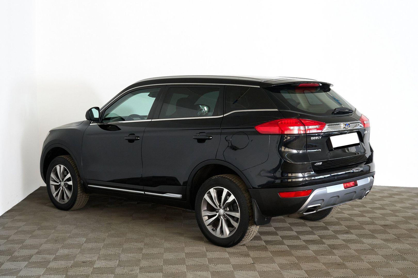 Geely Atlas 2018, черный