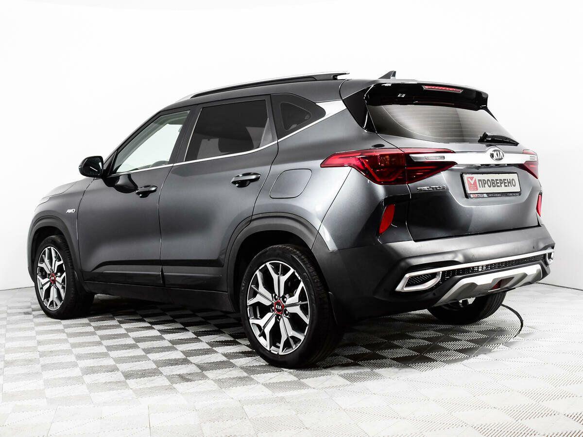 Kia Seltos 2022, серый