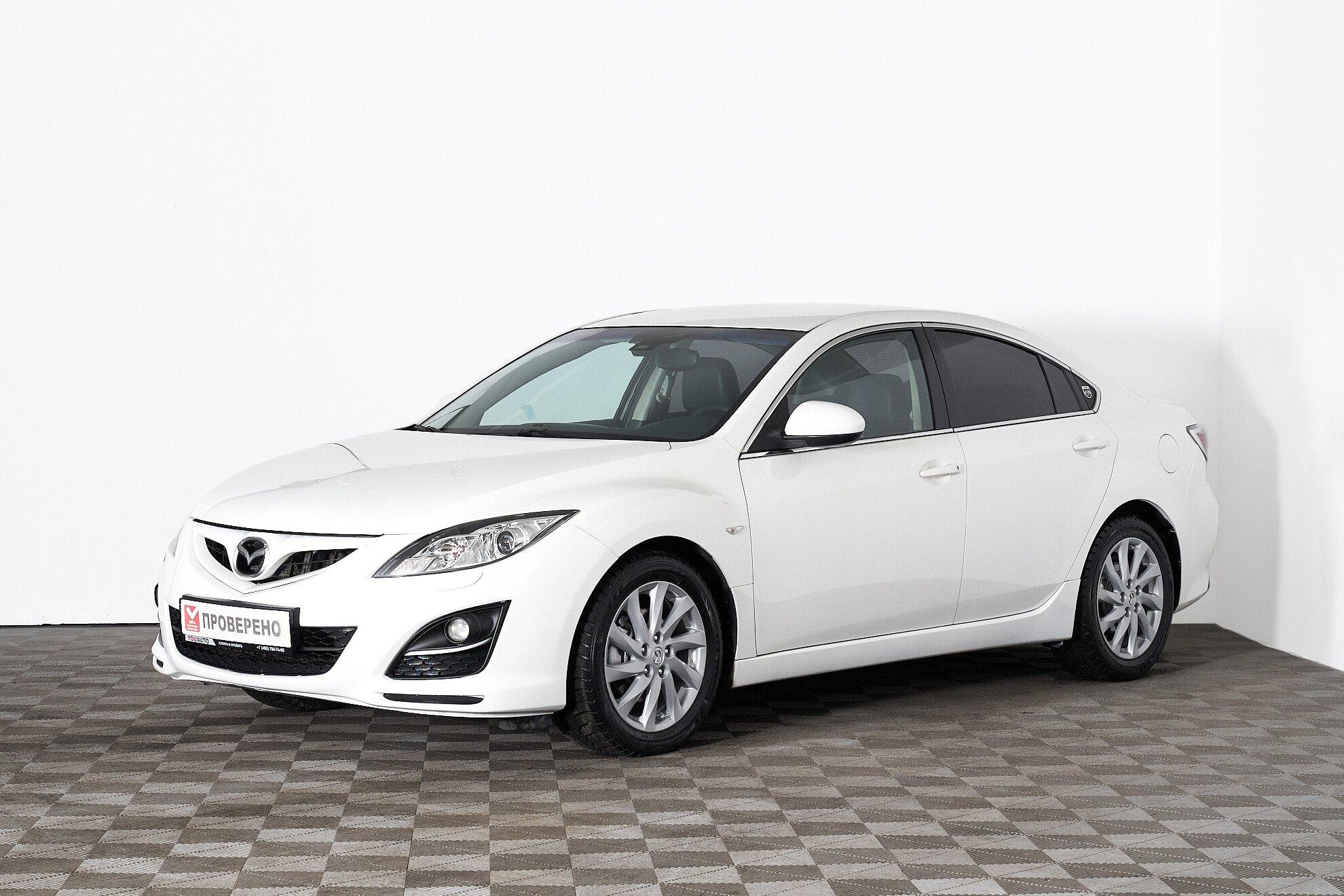 Mazda 6 2011, белый