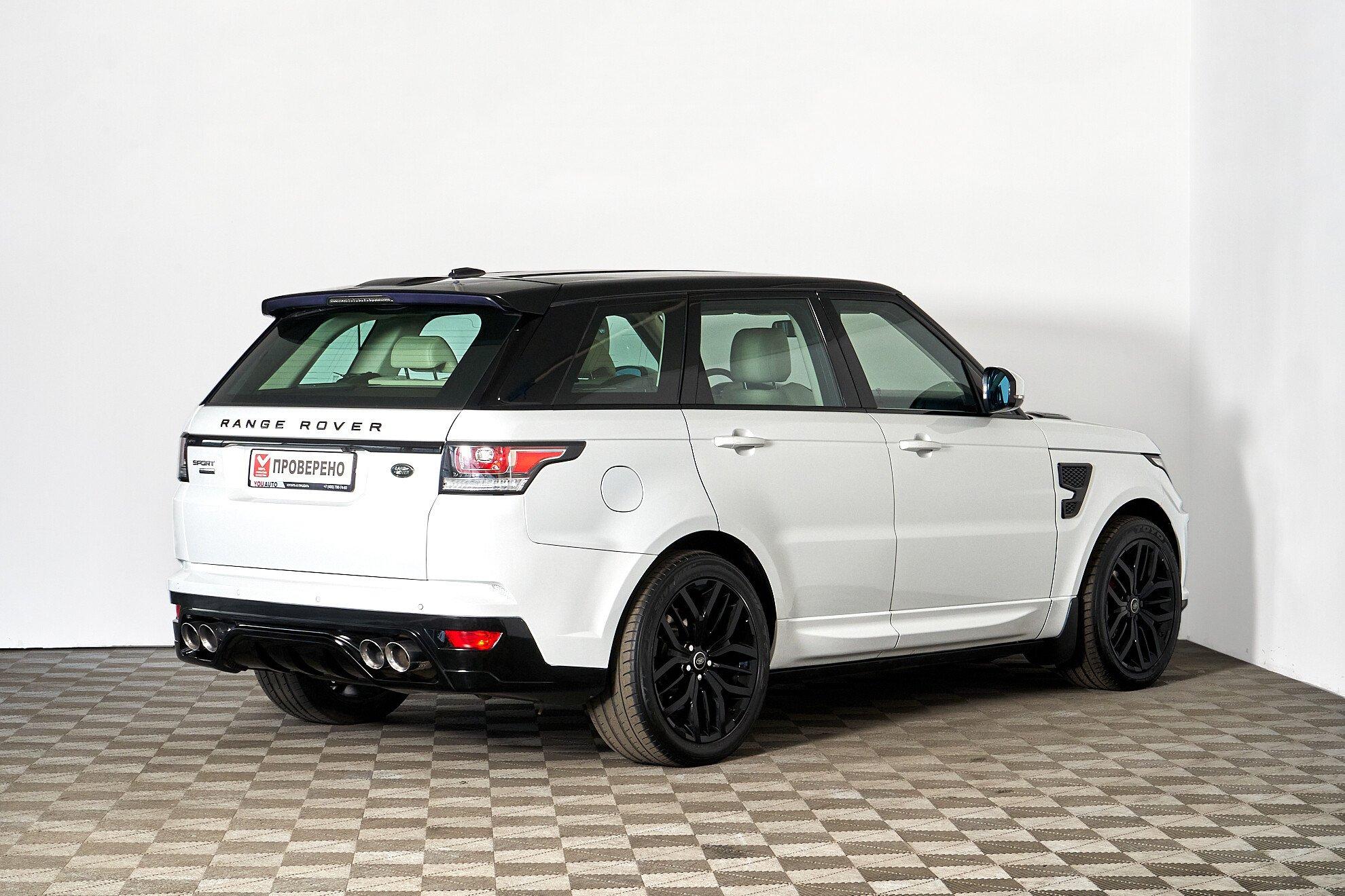Land Rover Range Rover Sport 2013, белый