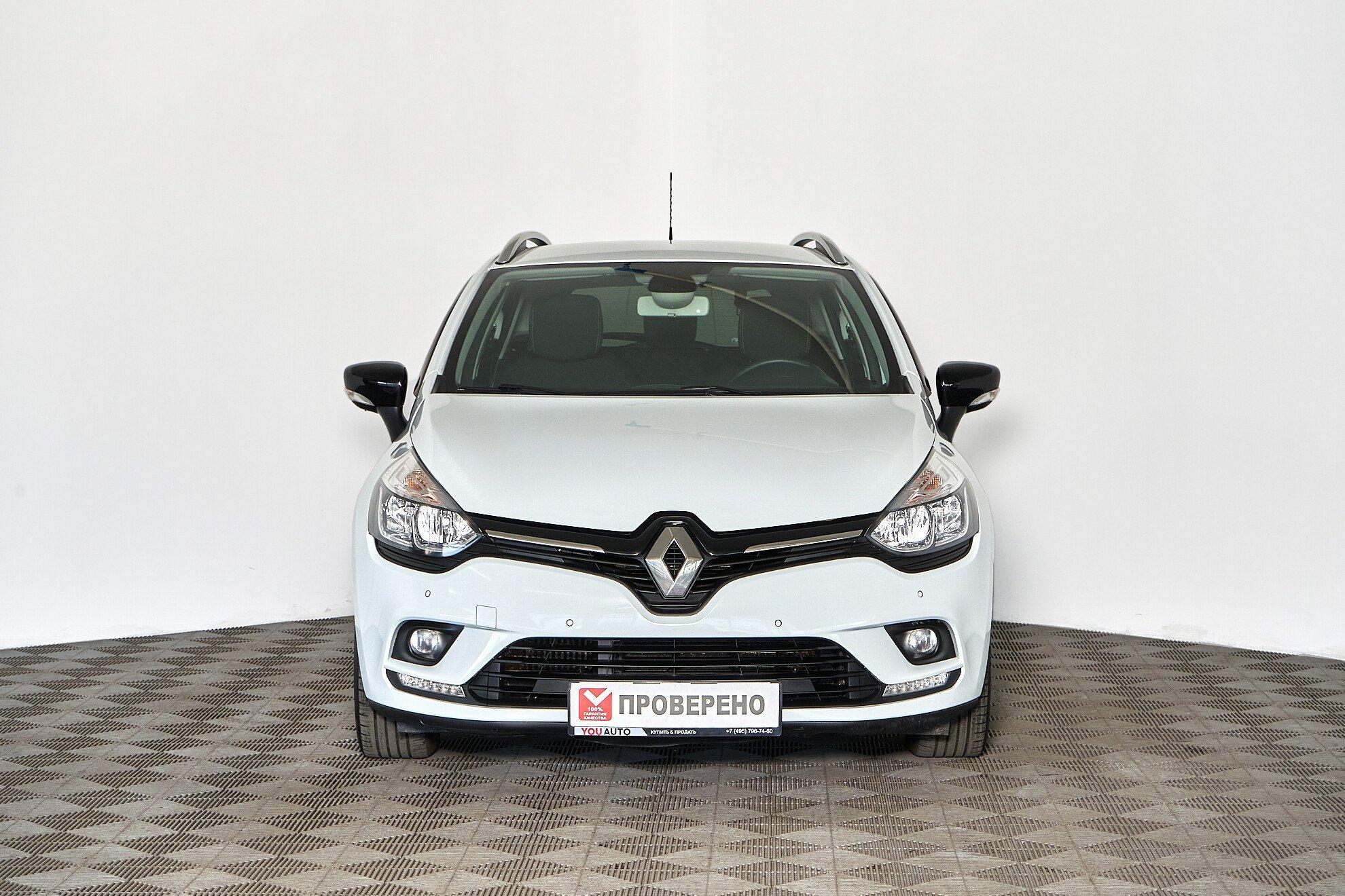 Renault Clio 2019, белый